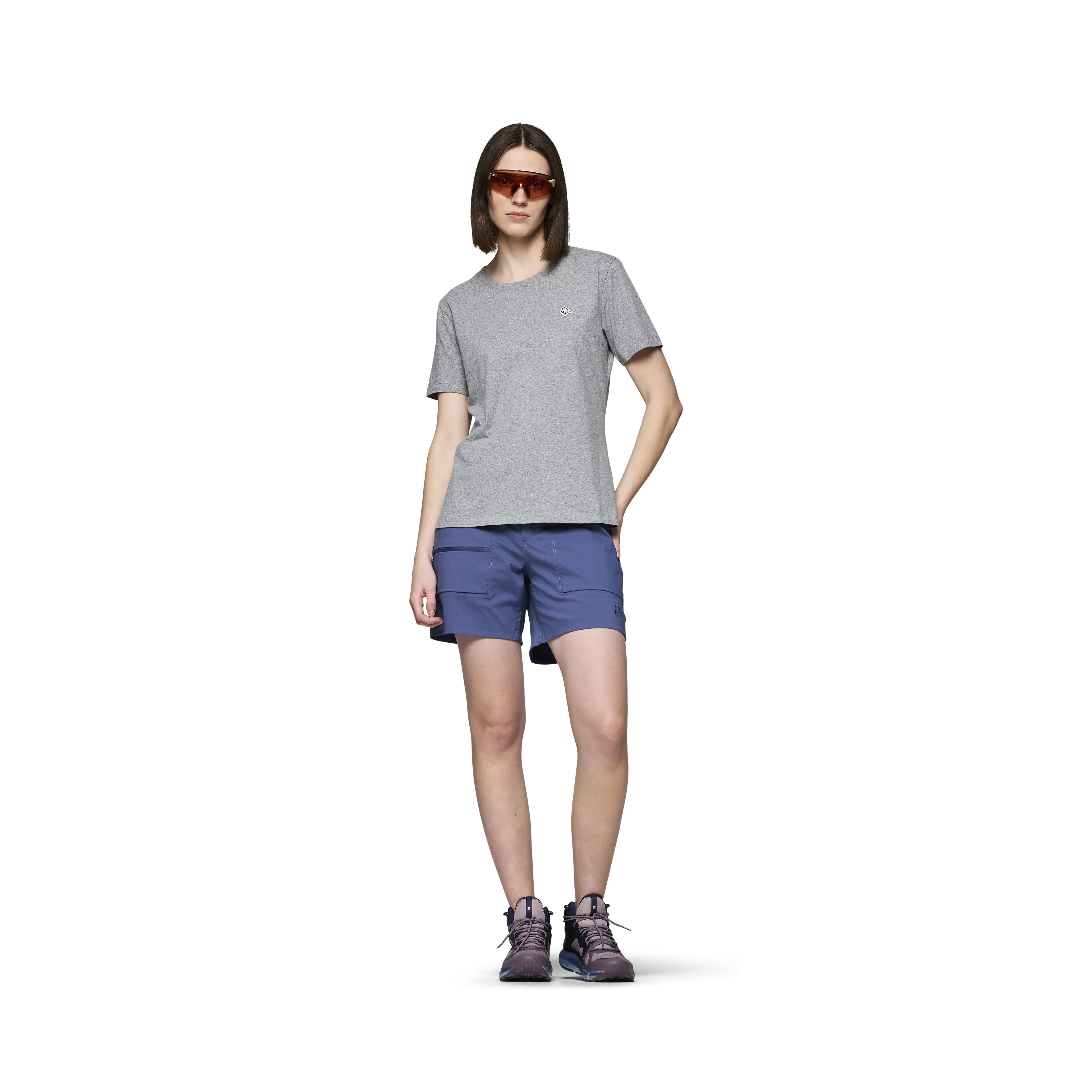 /29 cotton viking patch T-shirt W's