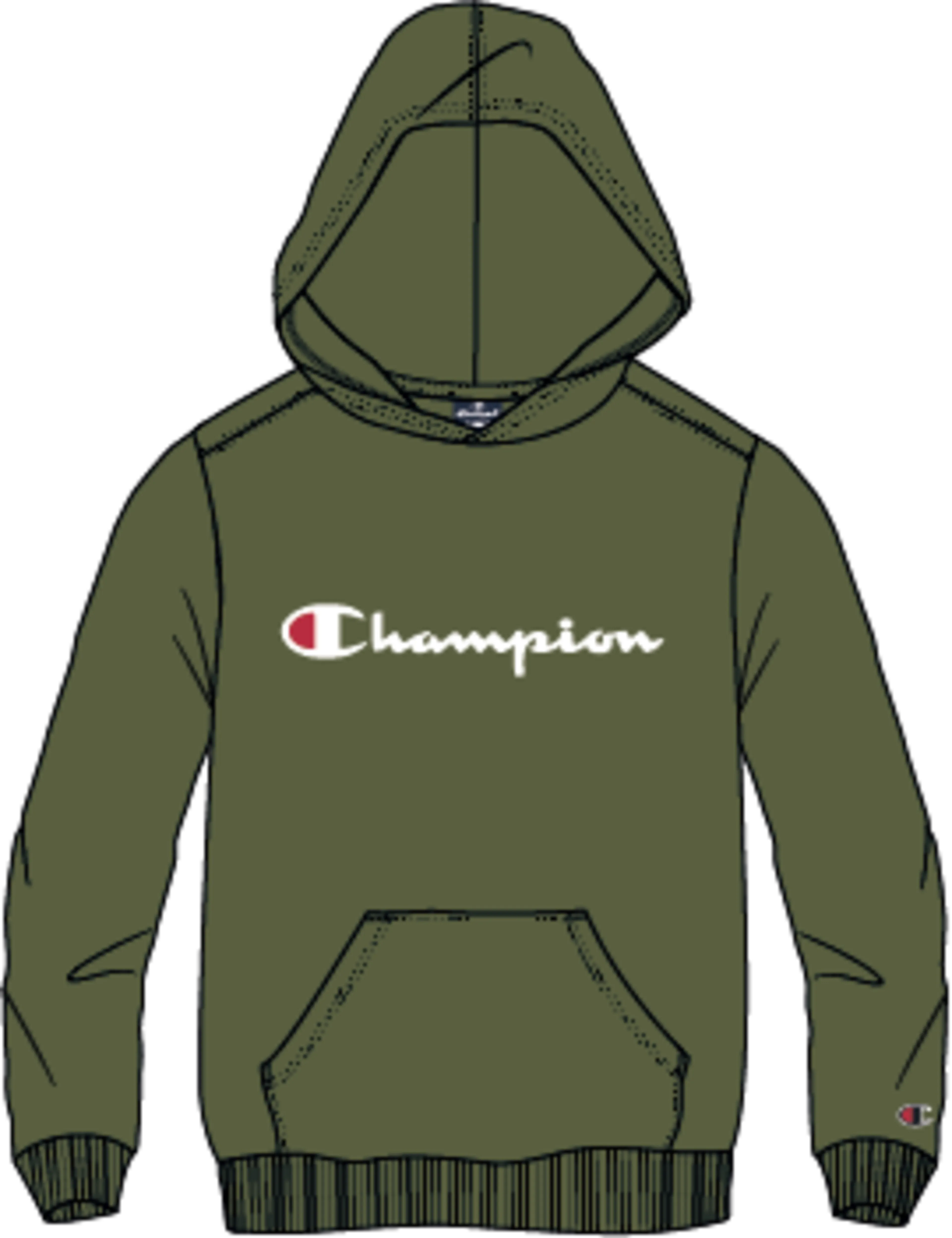 ICONS Hoodie Contrast Logo ICONS Hoodie Contrast Logo