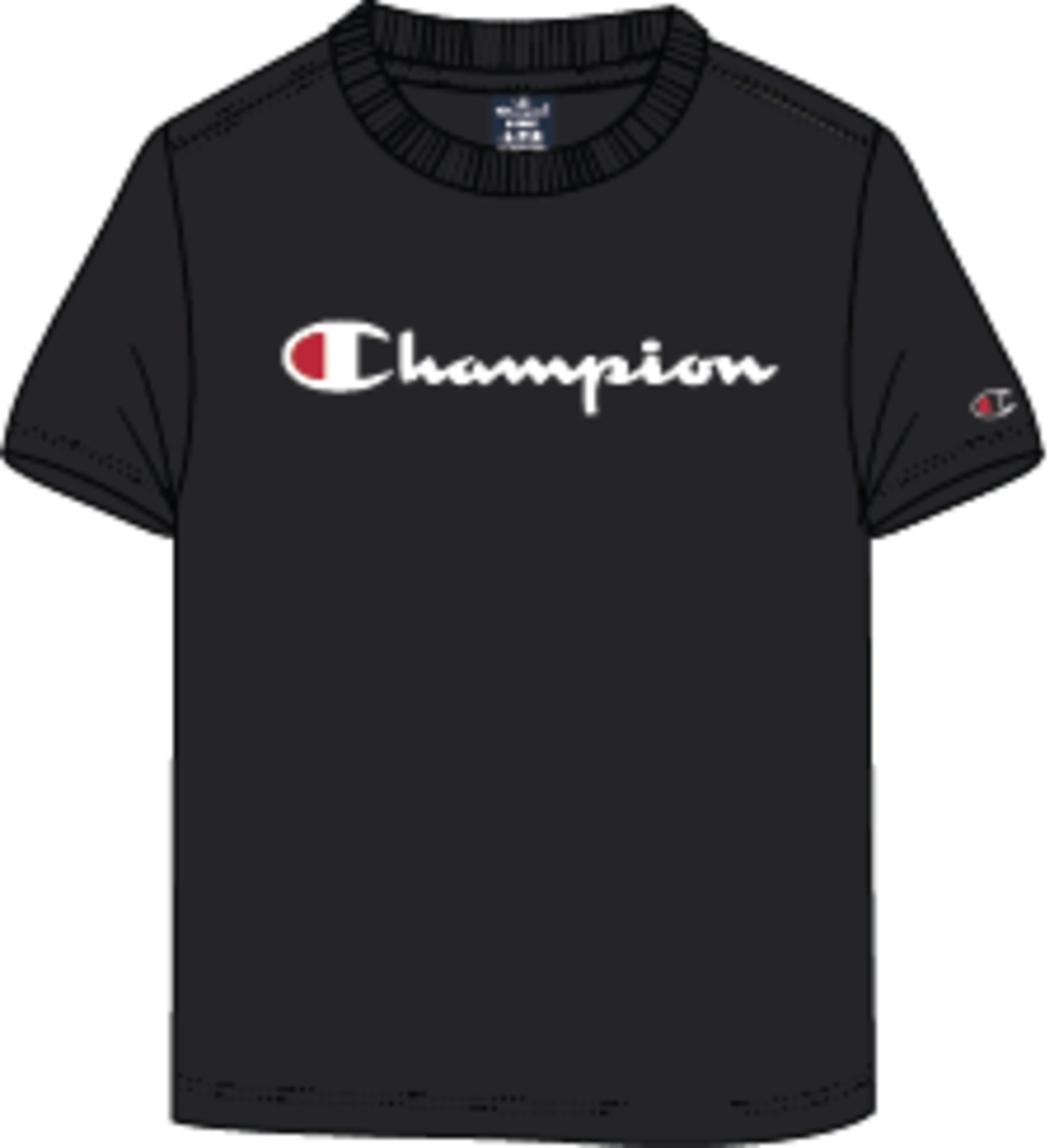 ICONS Crewneck T-Shirt Contrast Logo