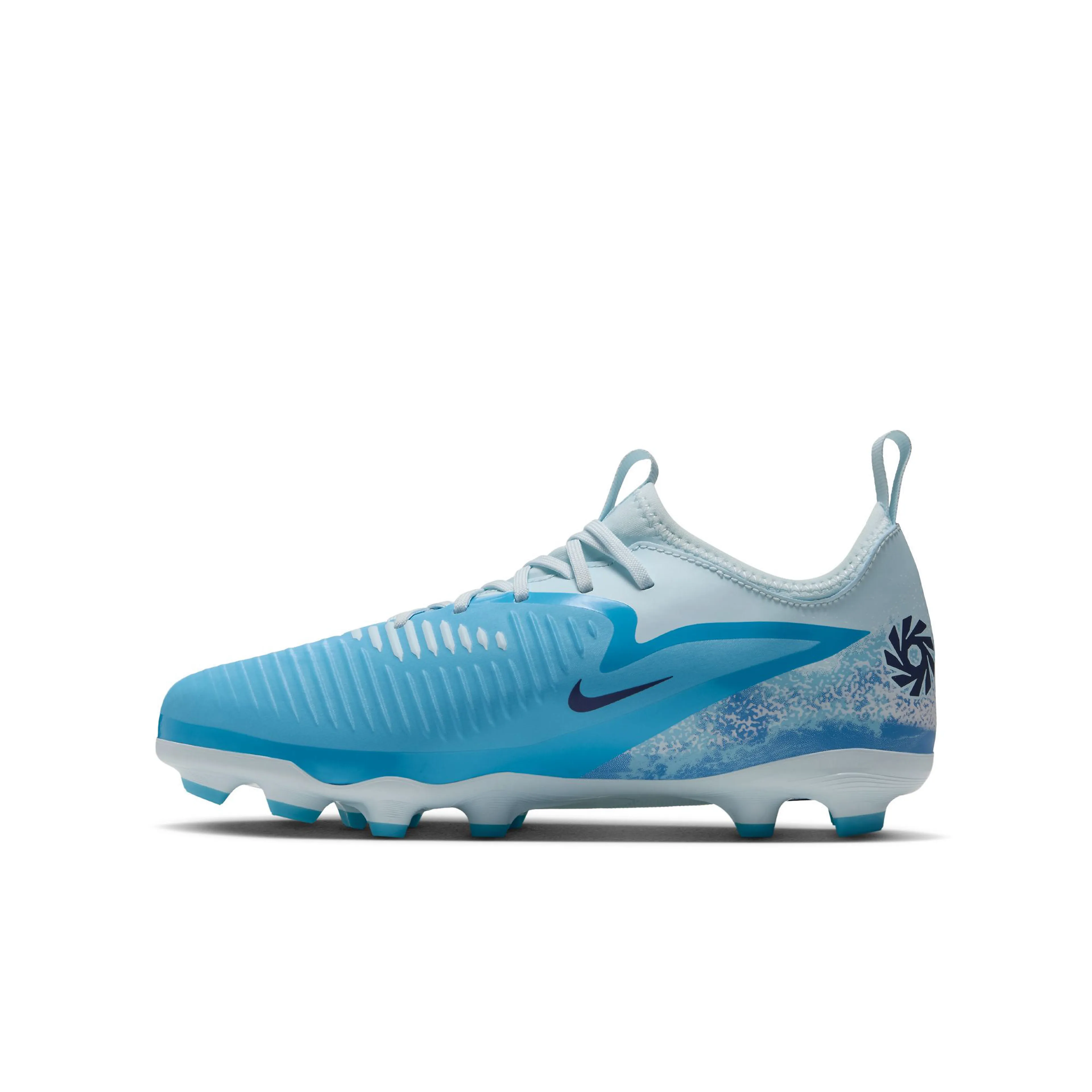 Jr. Phantom 6 Low Academy "Erling Haaland" Big Kids' Multi-Ground Fotballsko Gress/Kunstgress