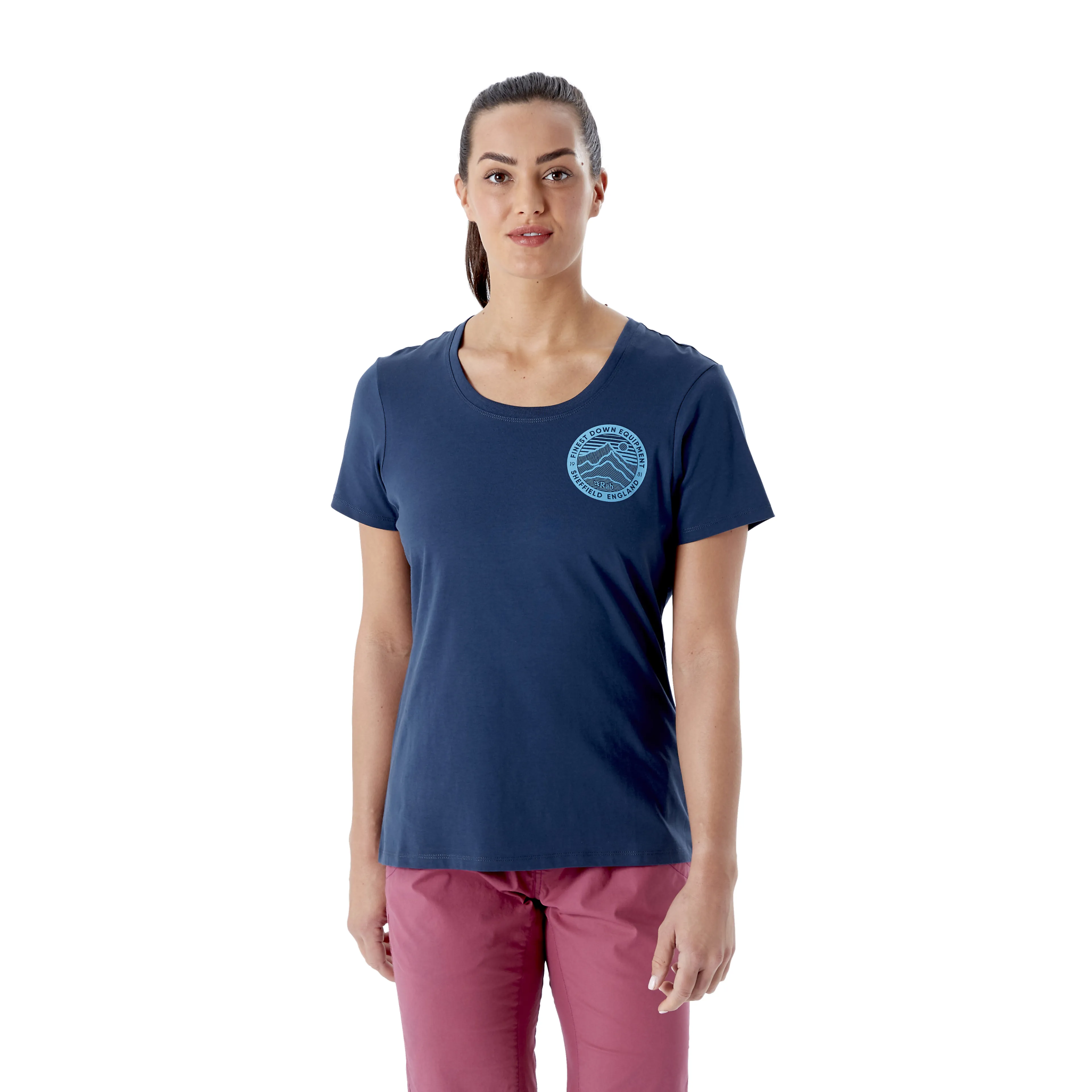 Stance 3 Peaks t-skjorte dame