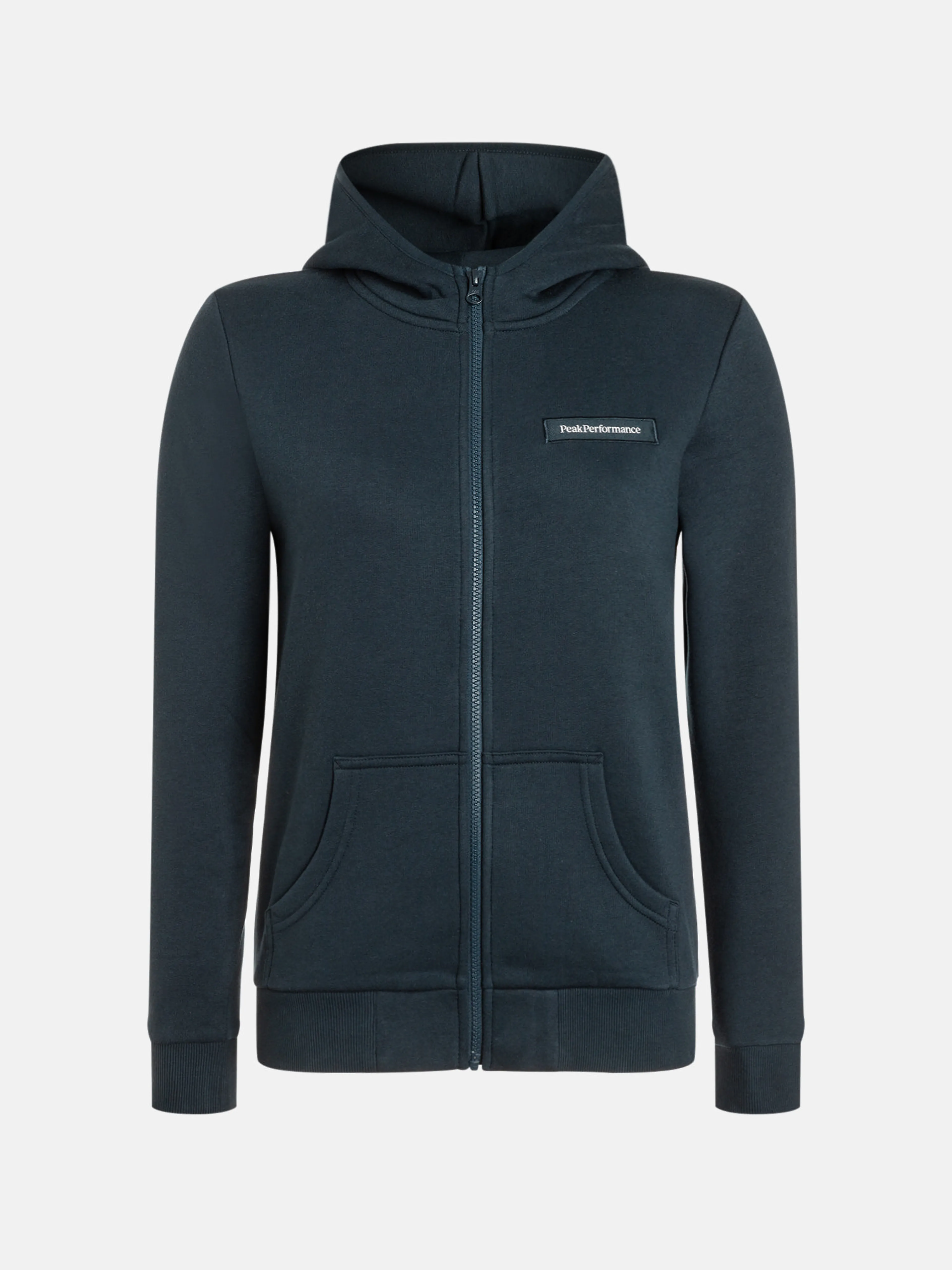 W Logo Zip Hood Sweatshirt