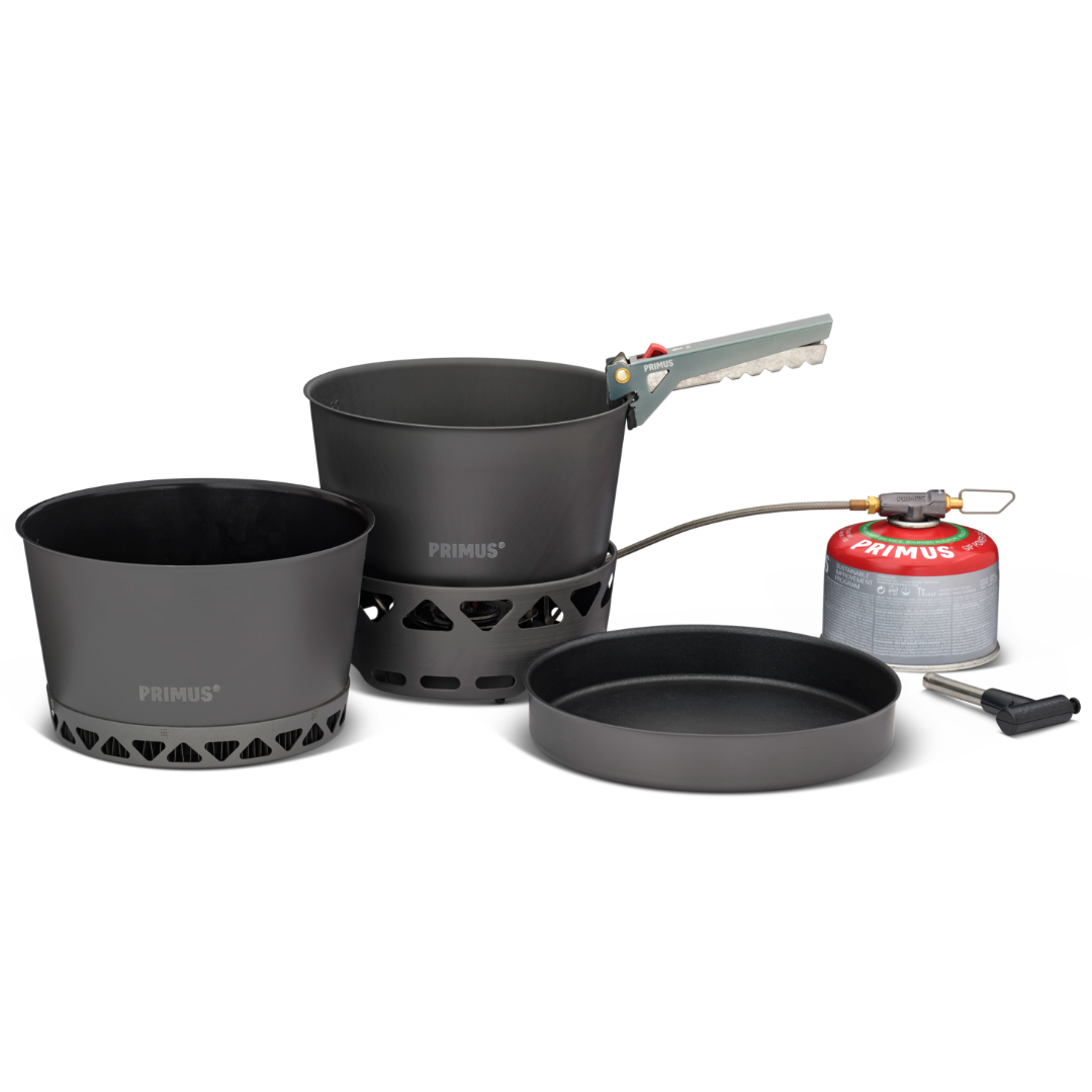 PrimeTech Stove Set II 2x2.3 L w. pan