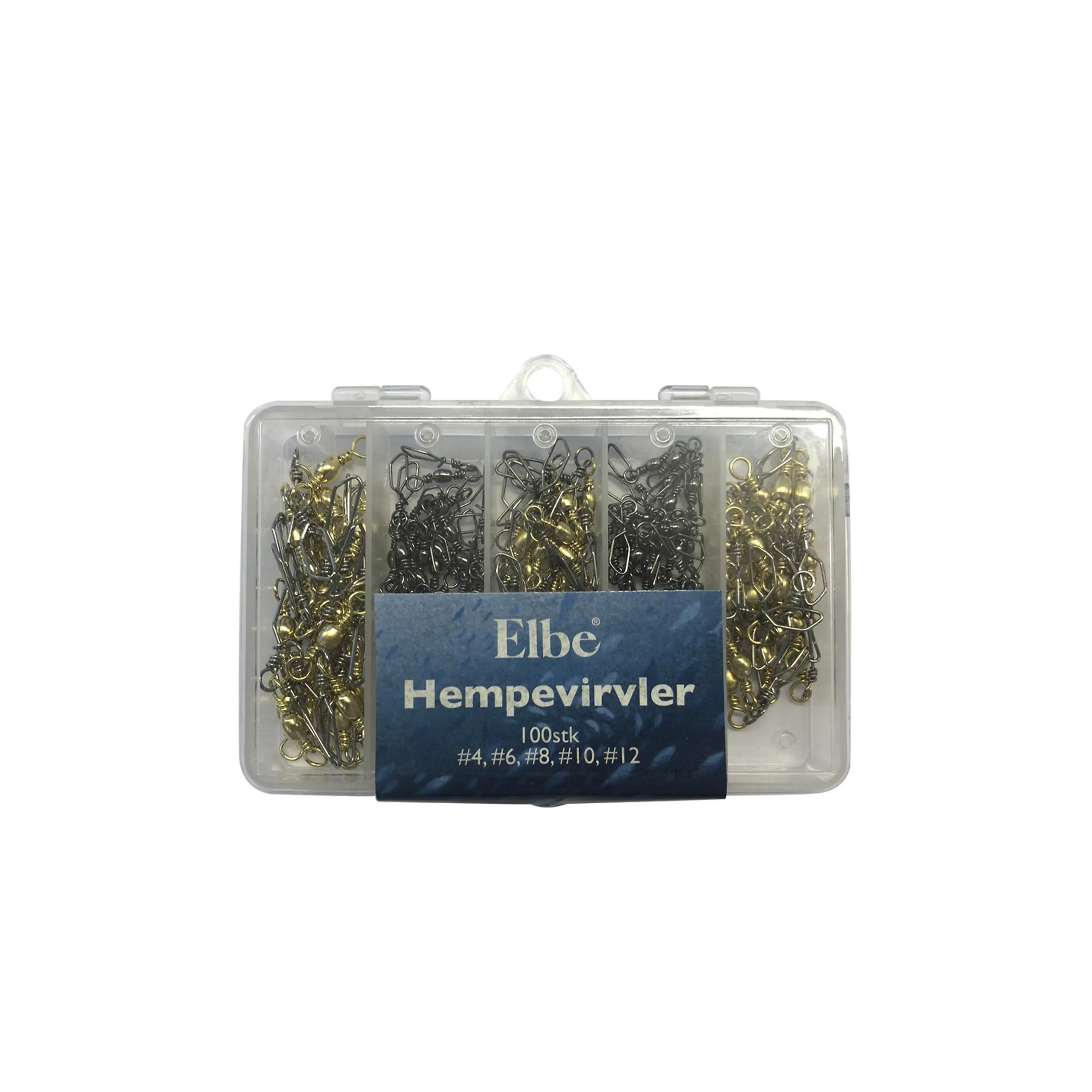 Sørberg Hempevirvel 100Stka ass. m/Boks