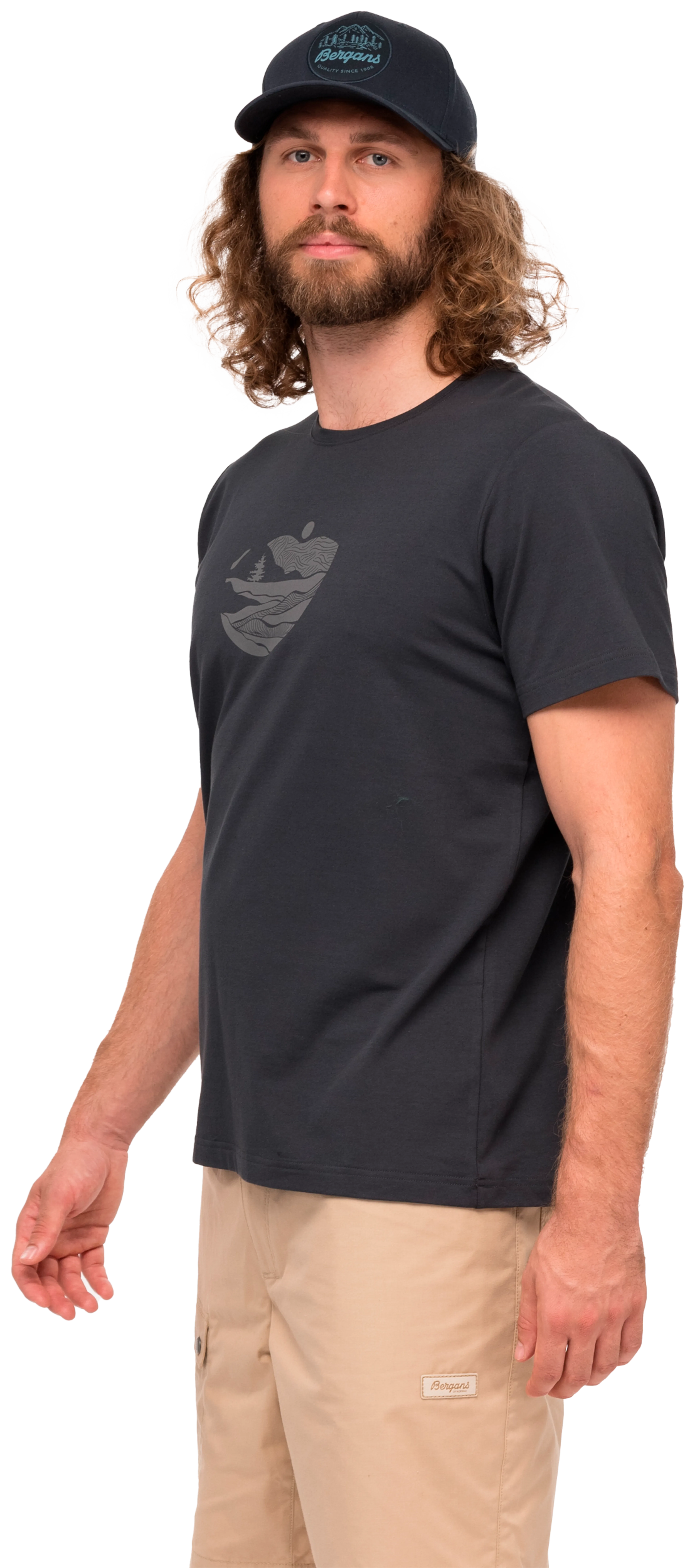 Nordmarka Organic Cotton Print Tee Men