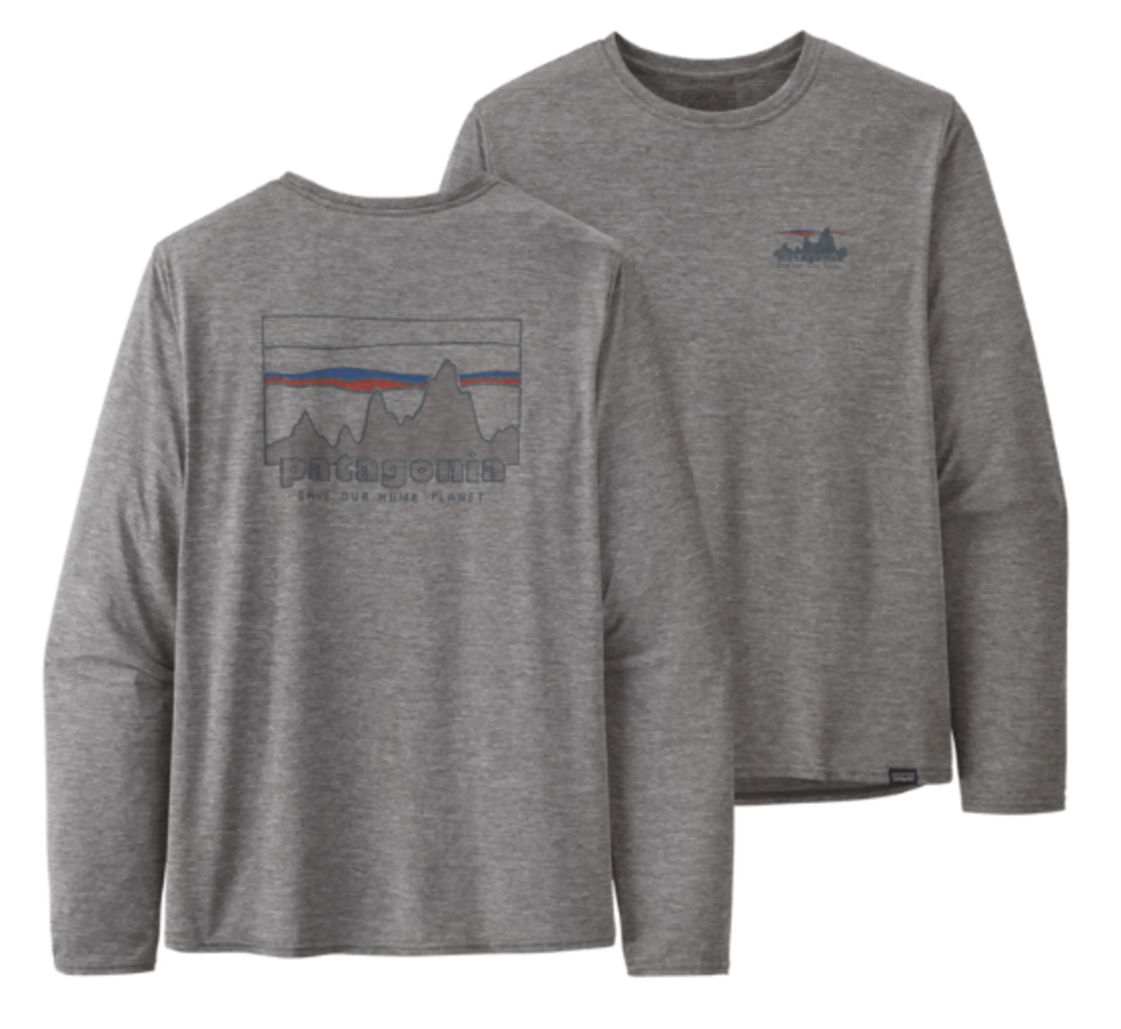 M's L/S Cap Cool Daily Graphic Shirt