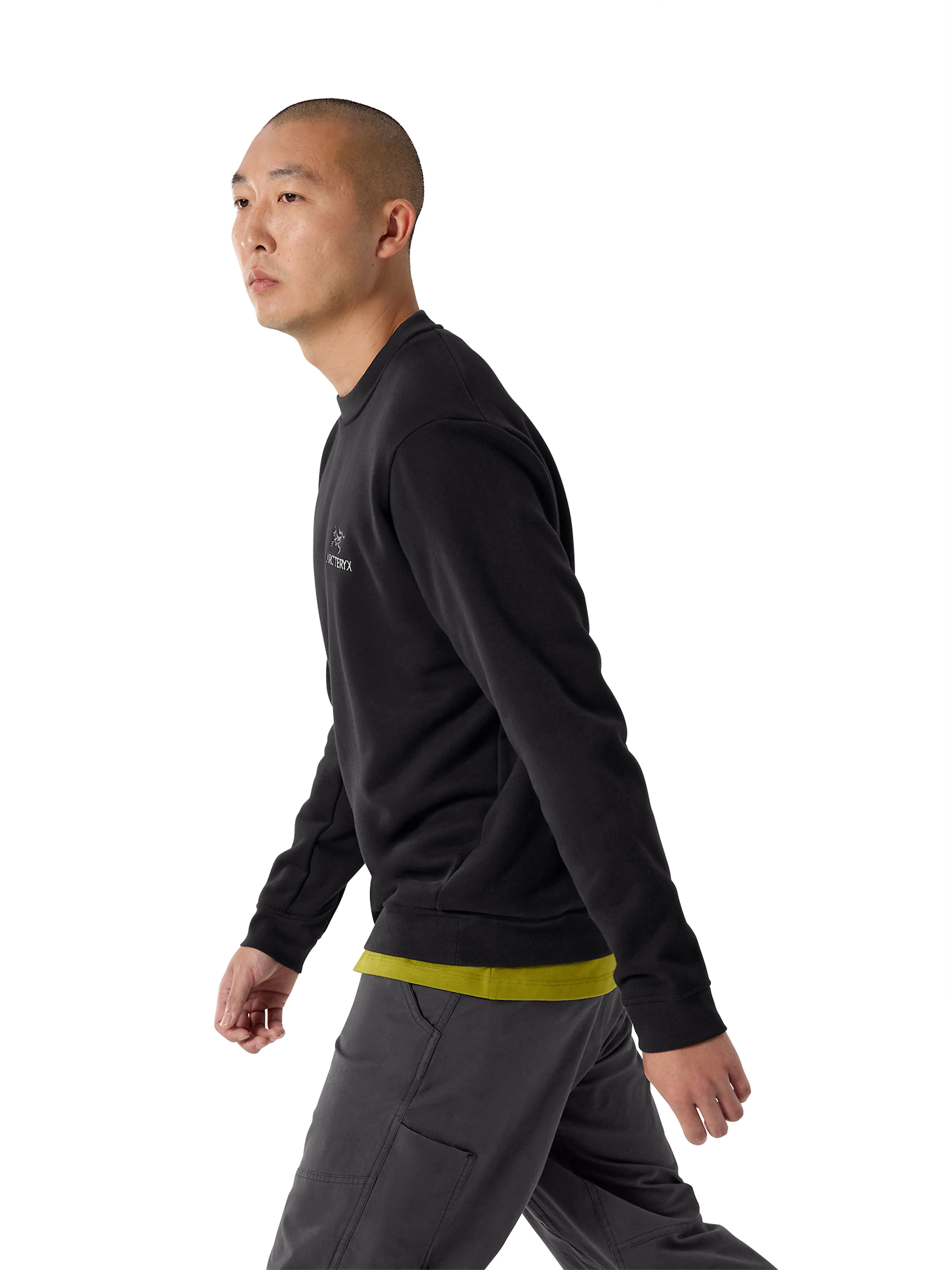 Emblem Fleece Crew M