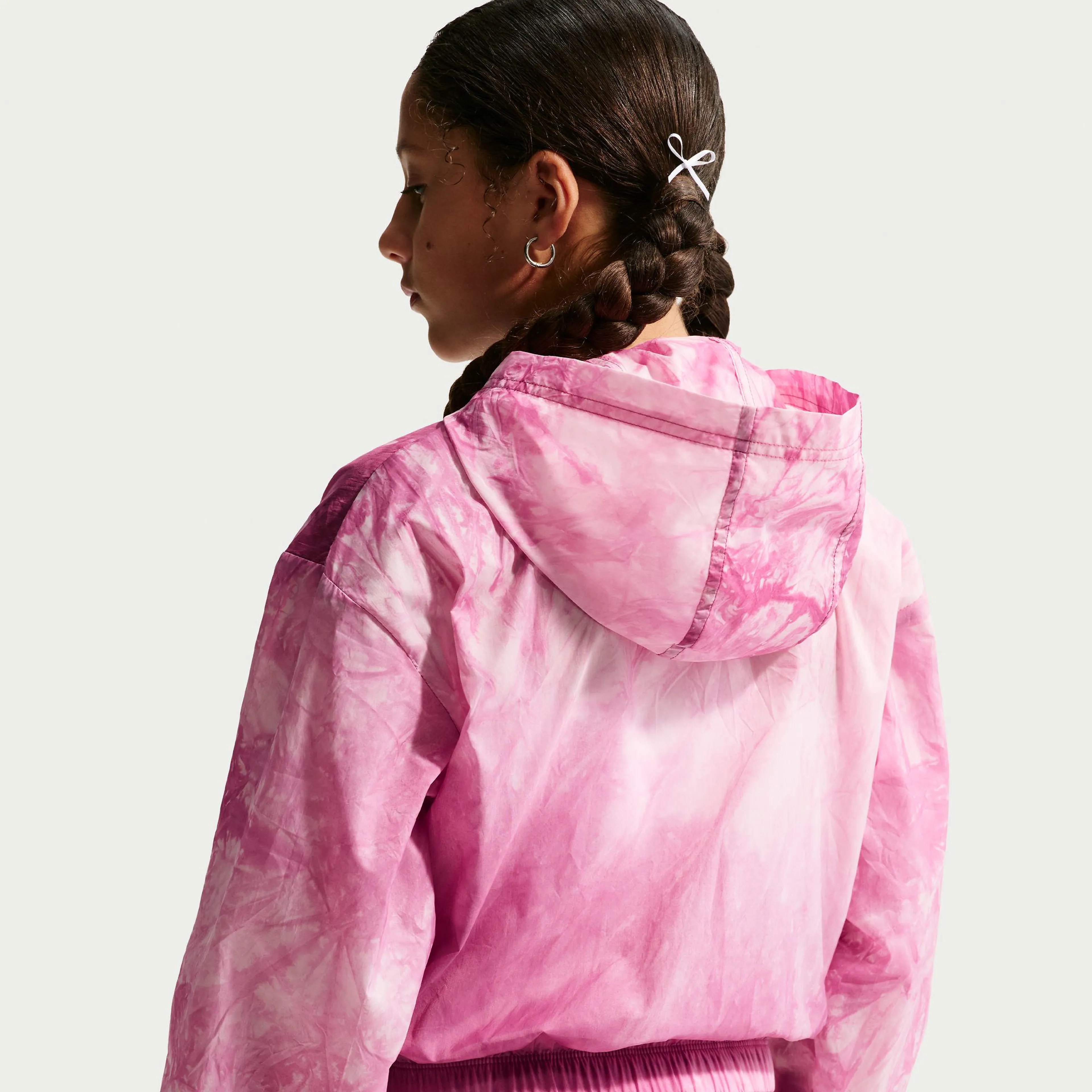 Sportswear Club Girls' Woven Track Jacket