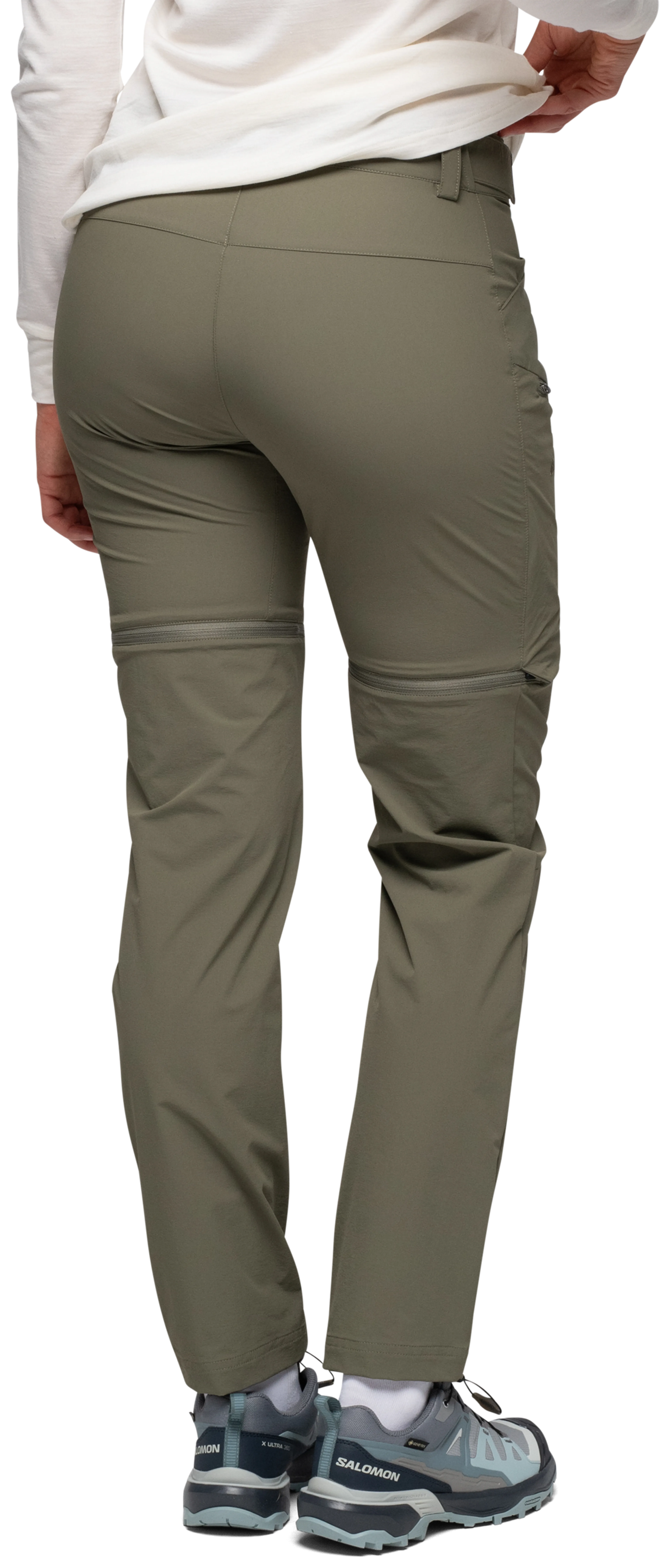 Convertible Zip-Off Softshell Pants Women