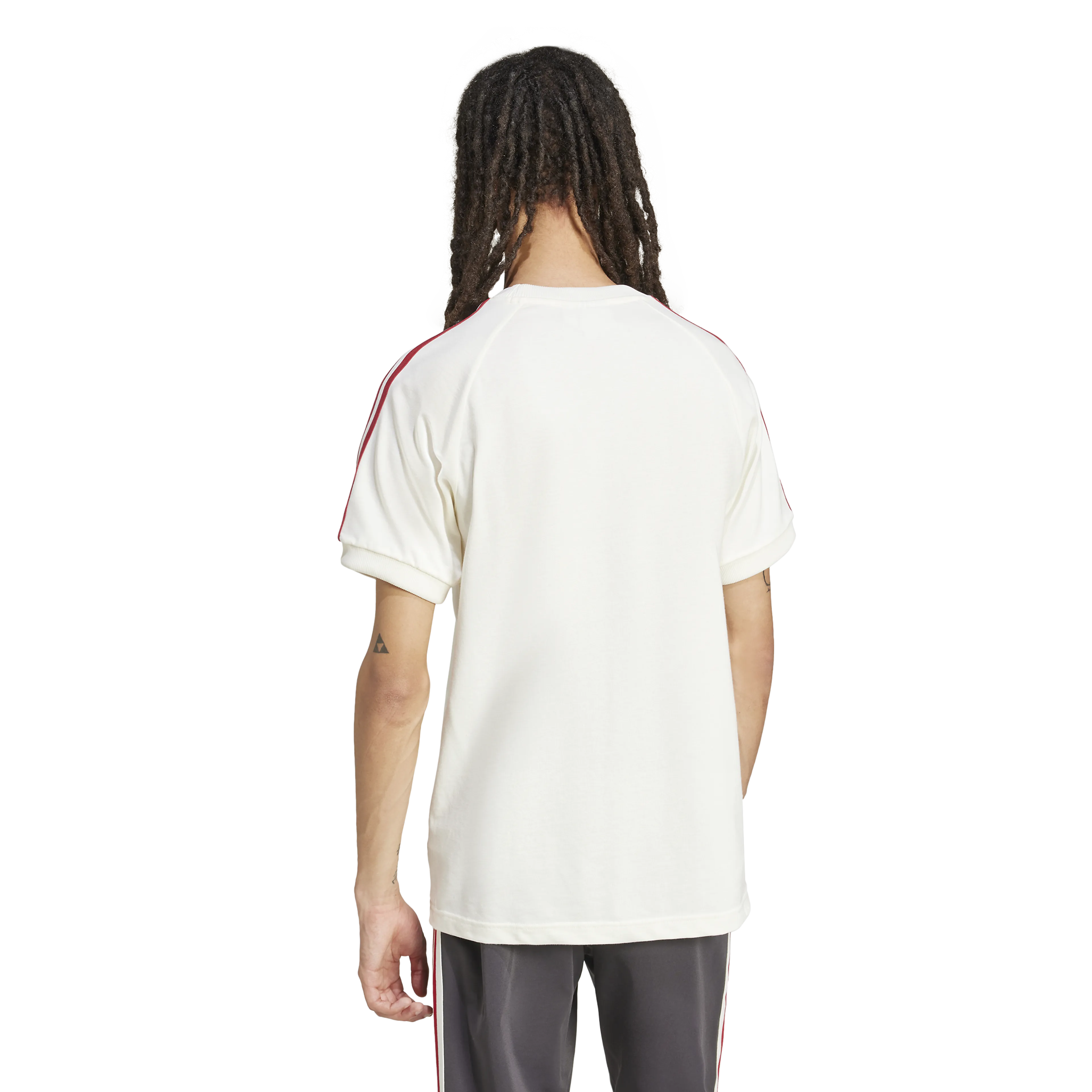 Manchester United Originals Adicolor Classics 3-Stripes T-skjorte