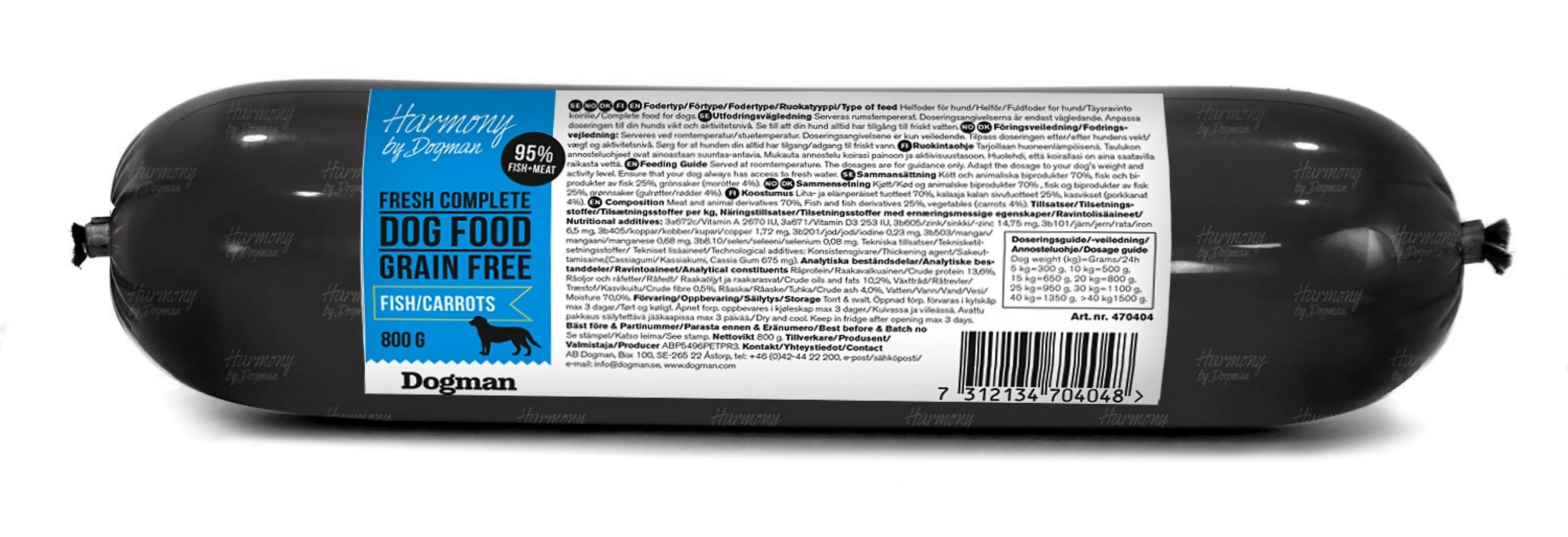 Harmony Grain Free Fisk