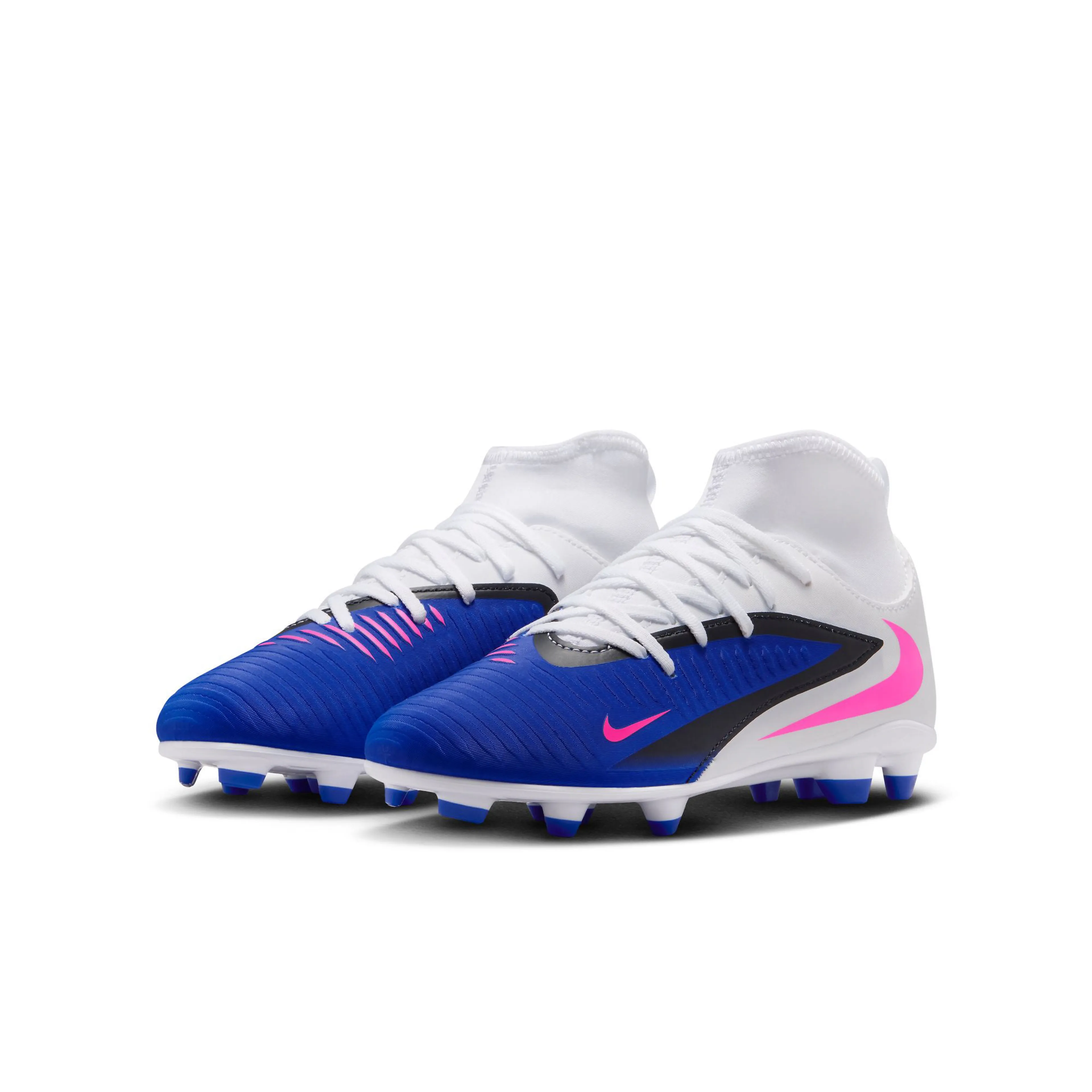 Jr. Phantom 6 High Club Big Kids' Multi-Ground Fotballsko Gress/Kunstgress
