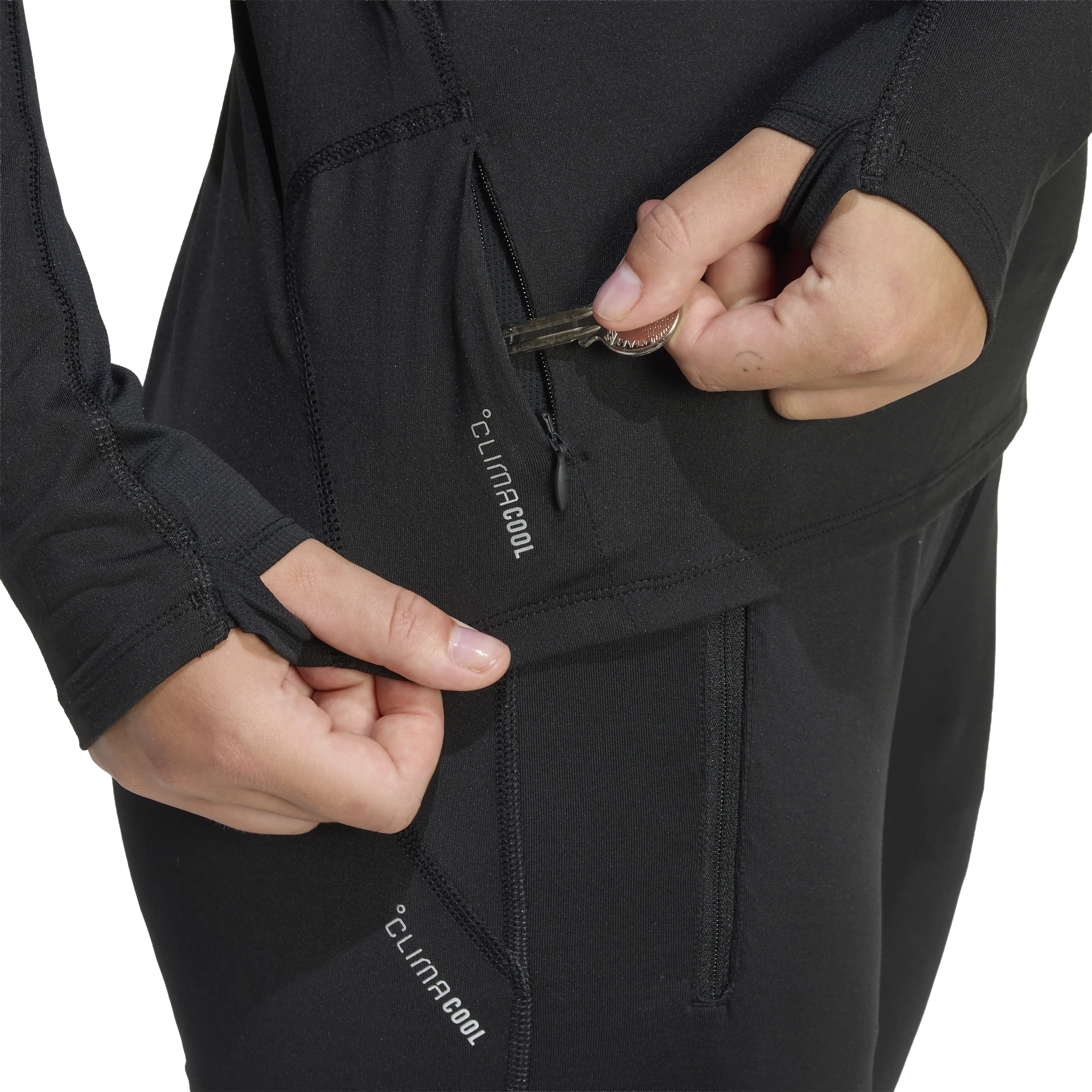 adi365 Iconic Running 1/2 Zip Genser Dame