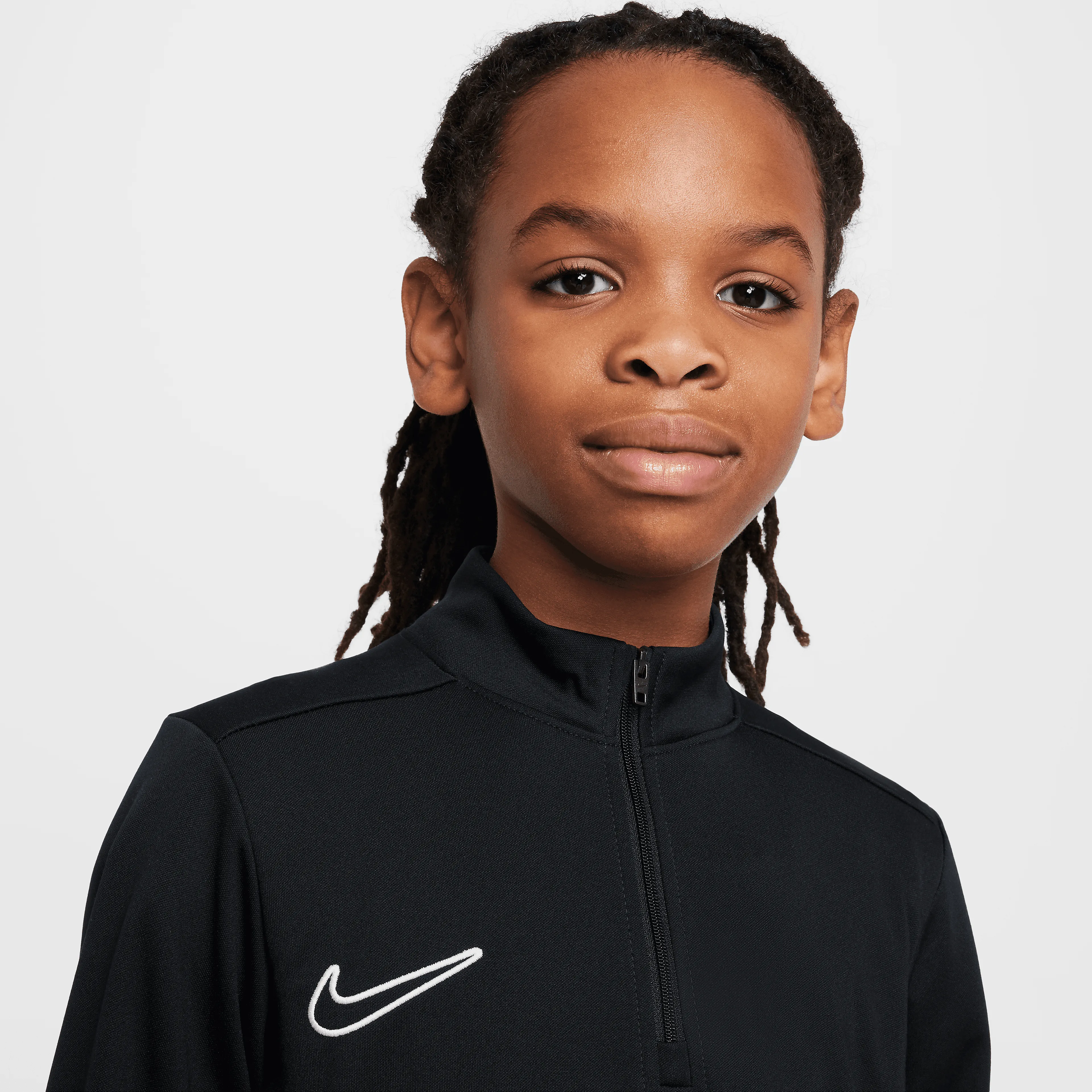 Nike Academy Big Kids' Dri-FIT Long-Sleeve 1/4-Zip Soccer Drill Top