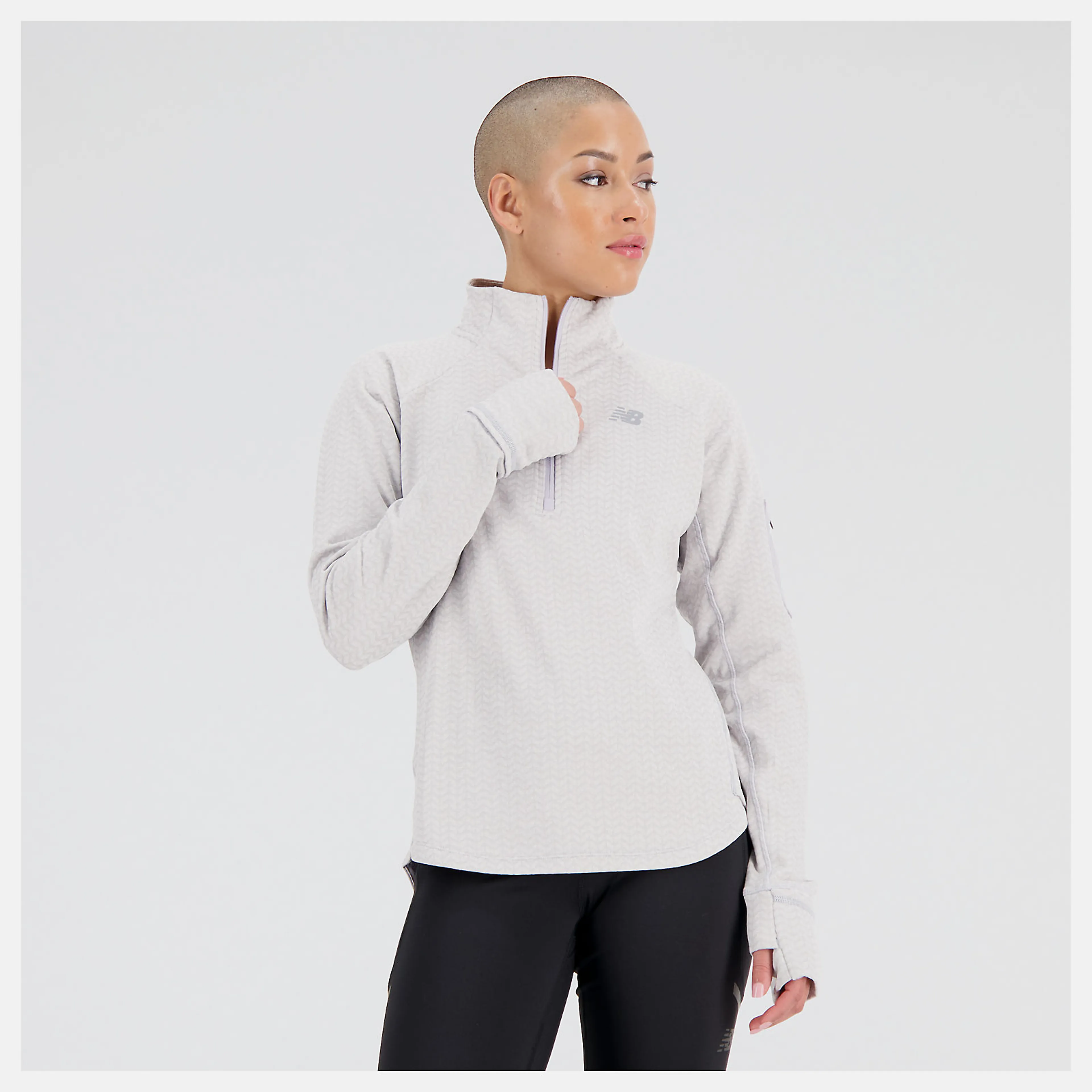 Heat Grid Half Zip