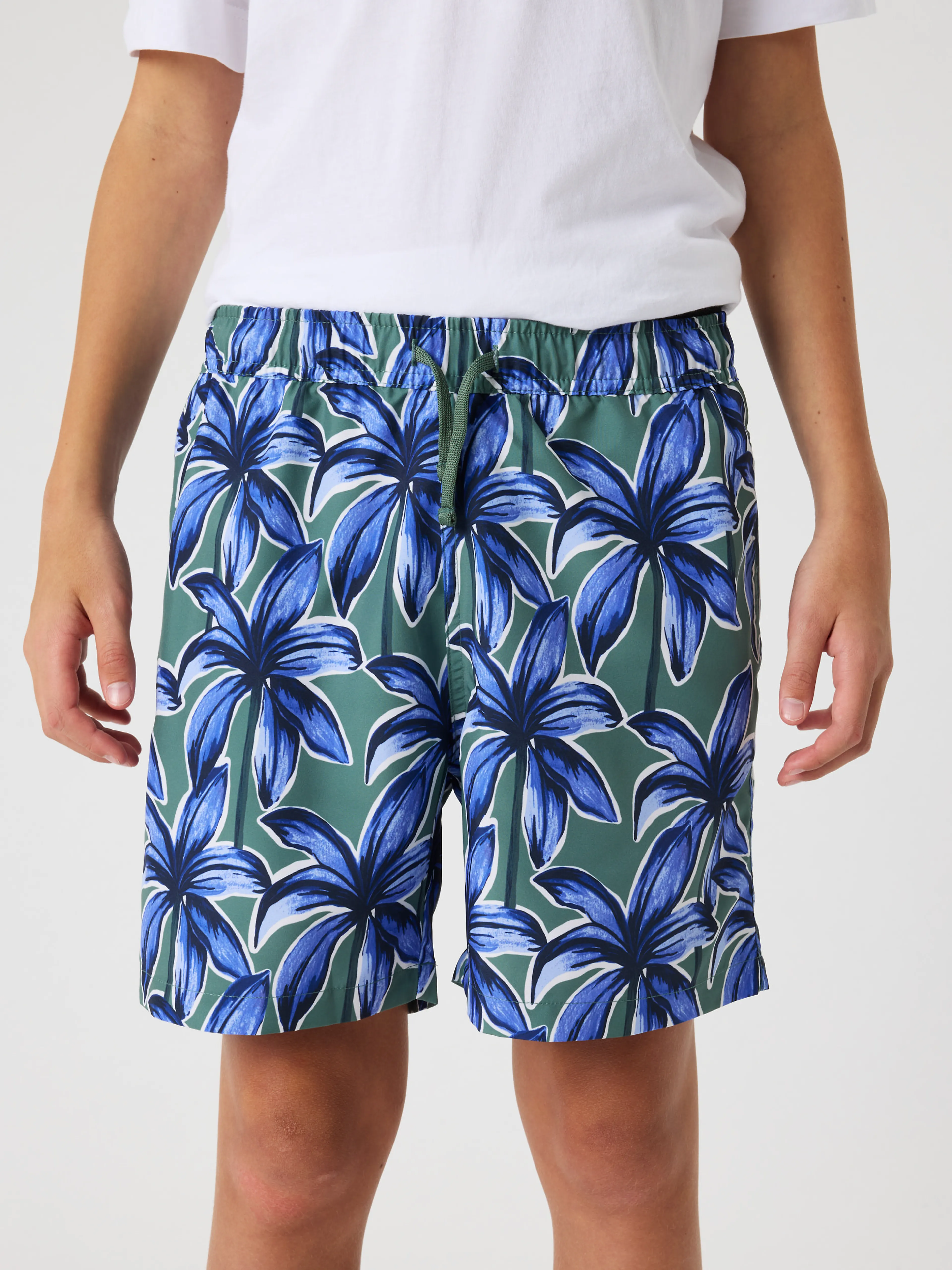 BORG PRINT SWIM SHORTS