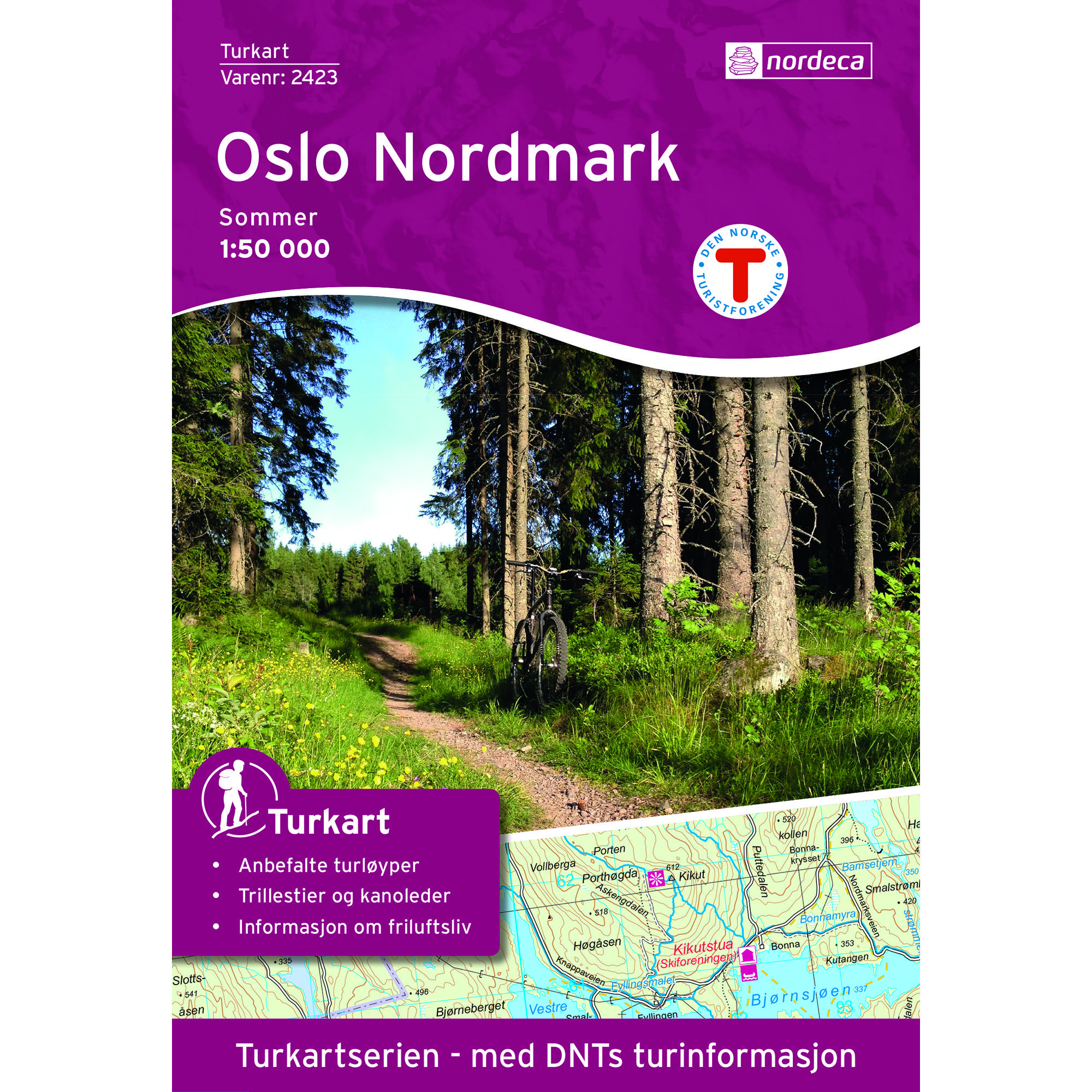 OSLO NORDMARK SOMMER DNT TURKART I PLAST