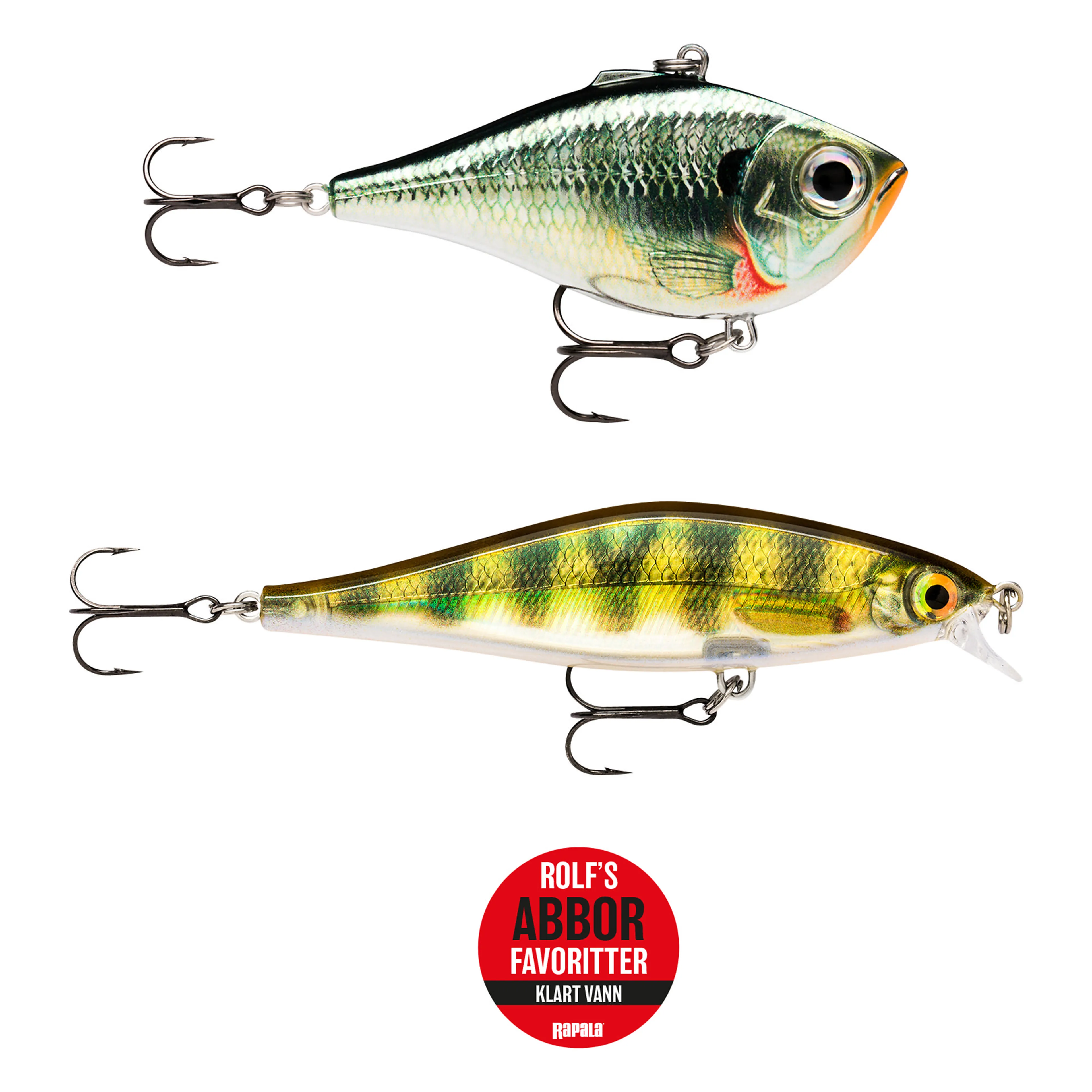 Rolf's Abborfavoritter Klart Vann 2pk
