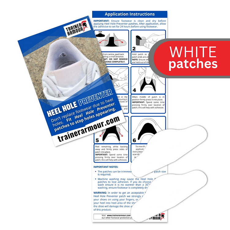 Heel Hole Preventer, hvit