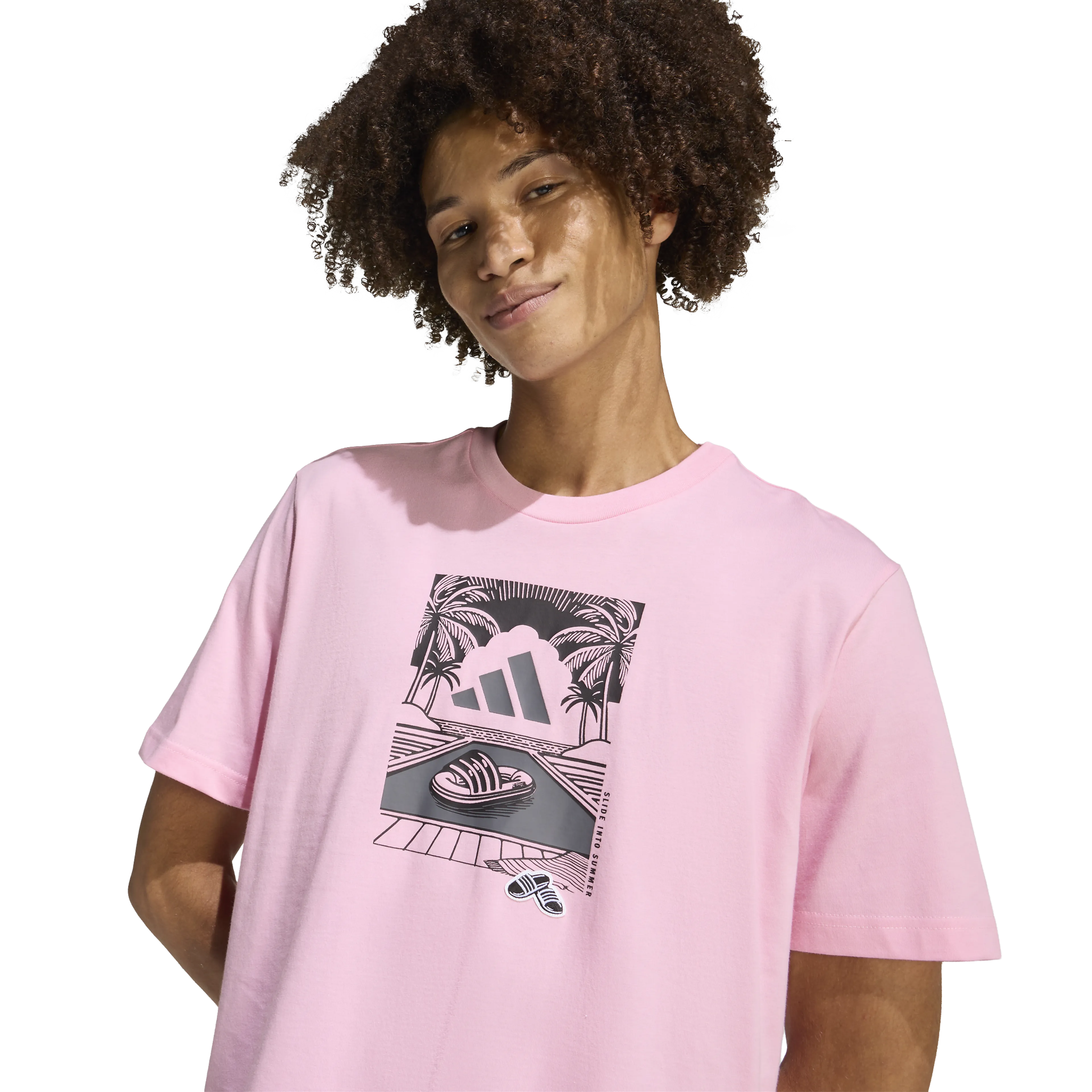 SUMMER SLIDES RELAX GRAPHIC T-SHIRT