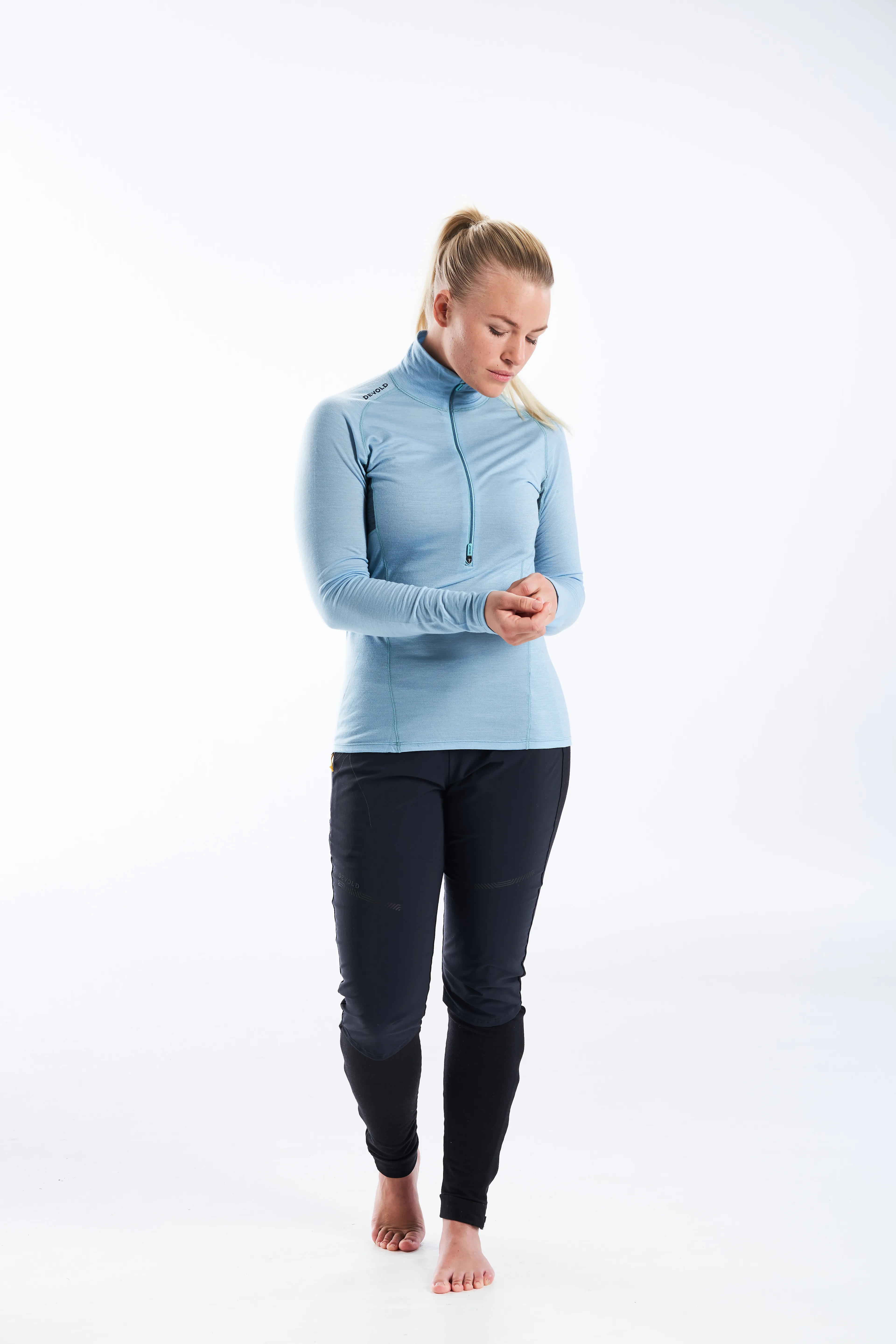 Running Zip Neck