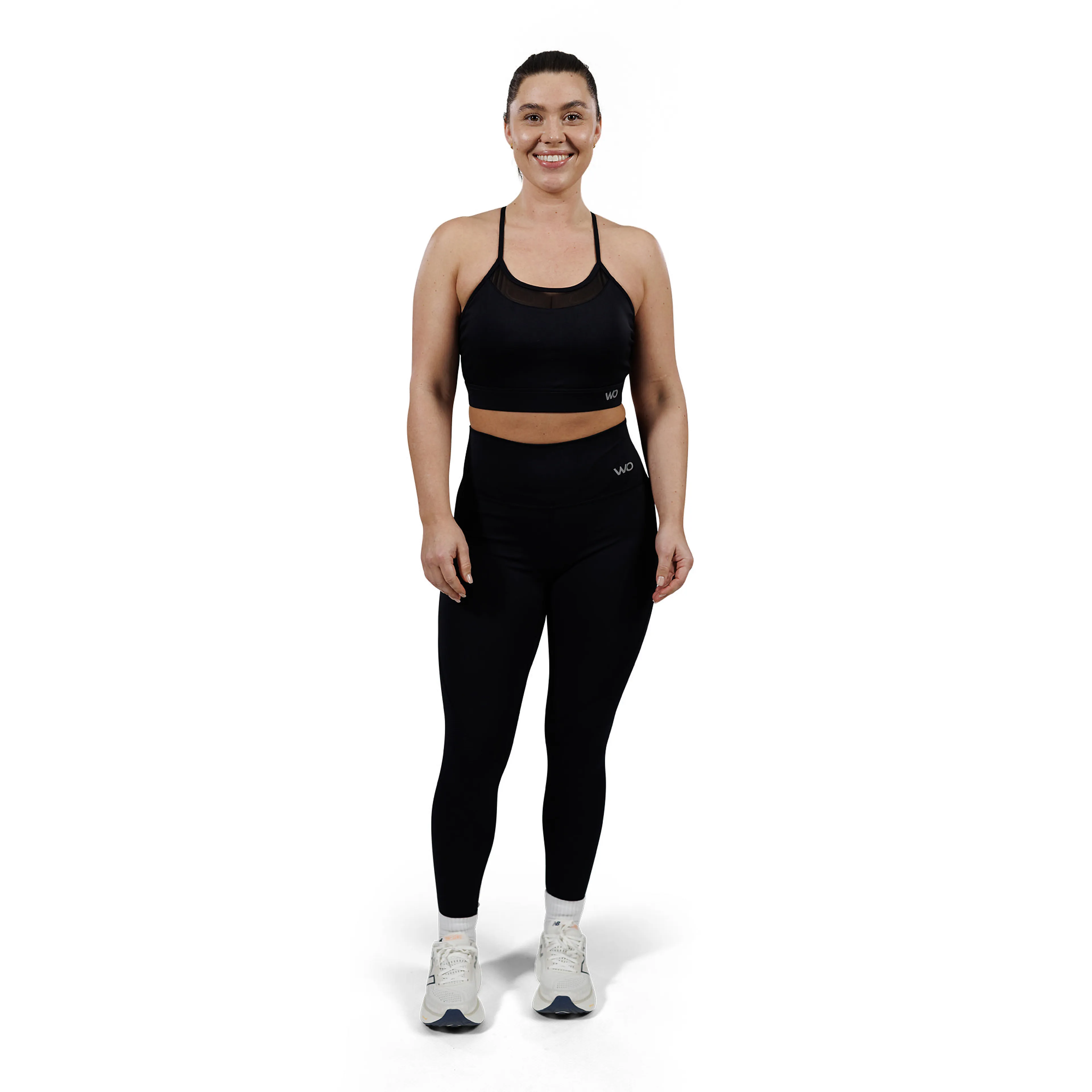 Salisbury W Sports Bra With Mesh Details Salisbury W Sports Bra With Mesh Details
