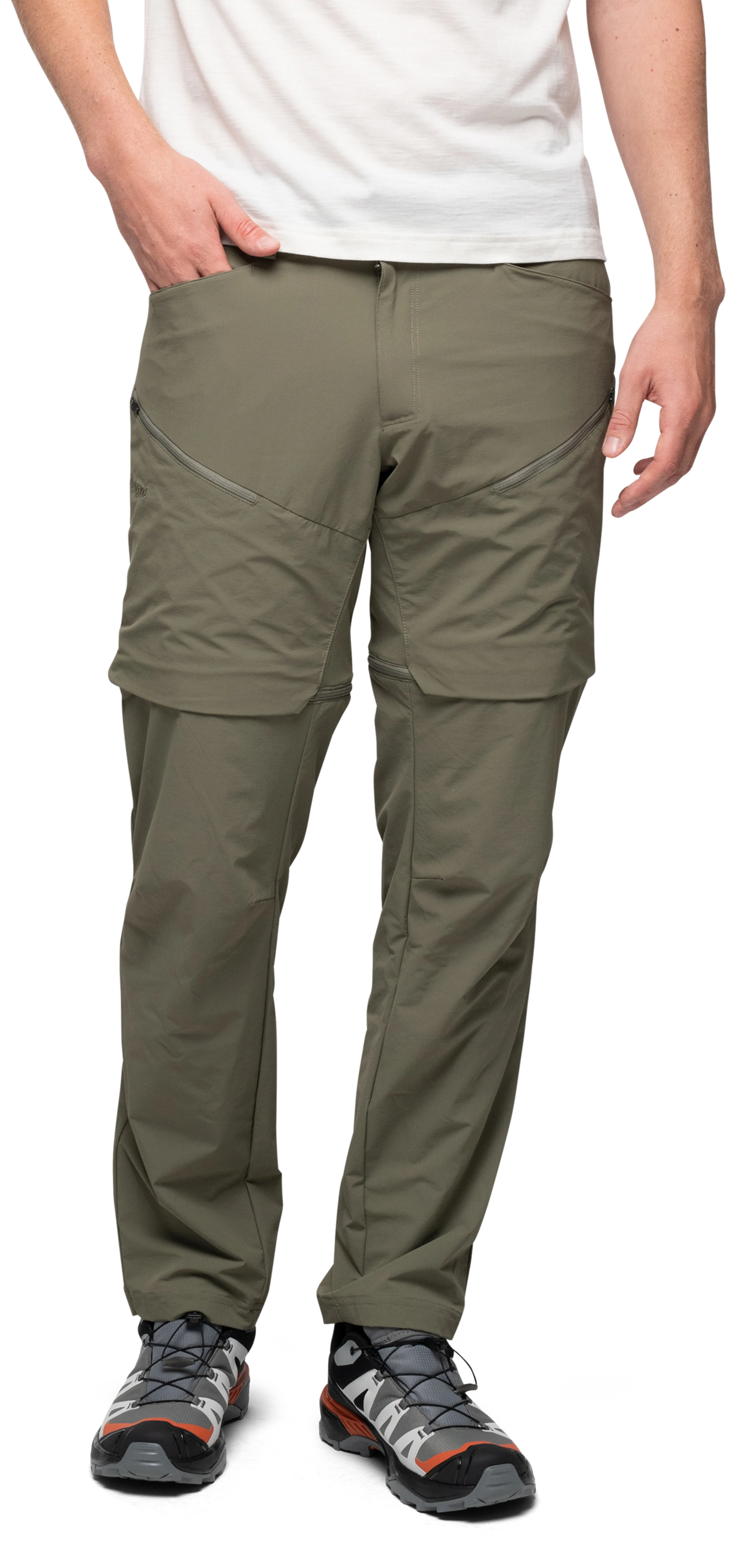 Convertible Zip-Off Softshell Pants Men
