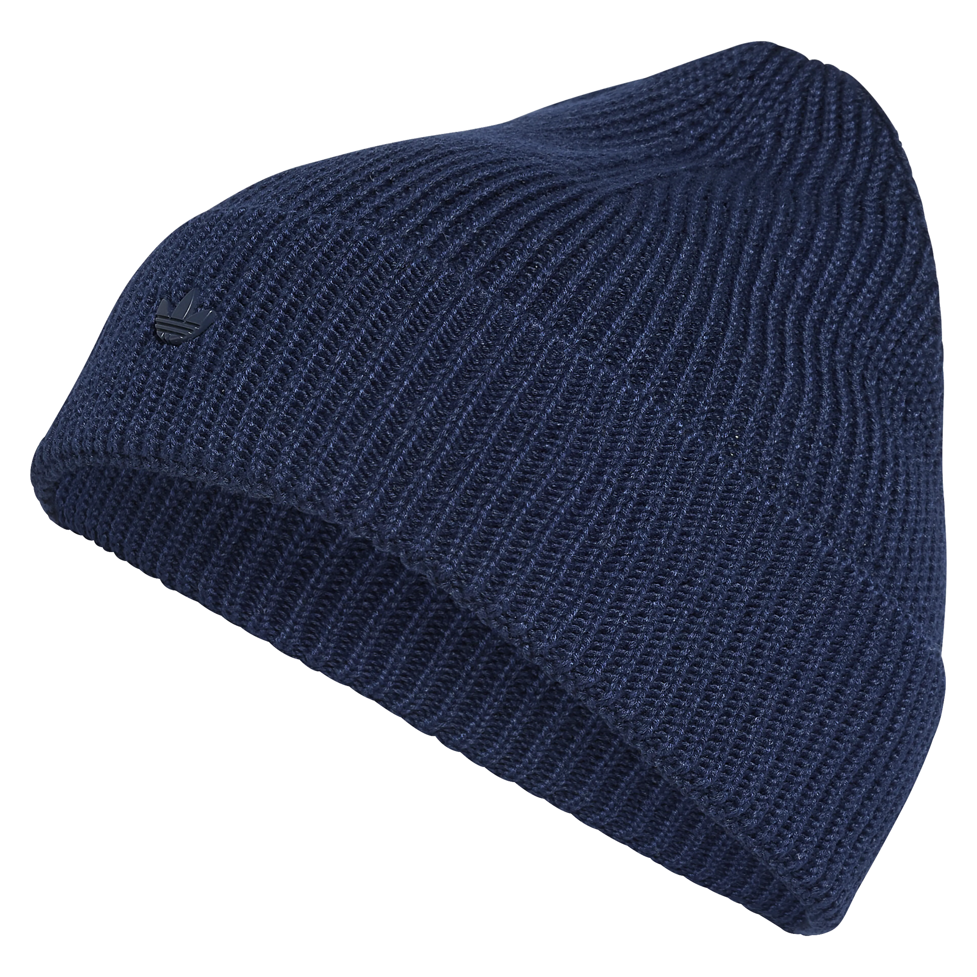 Everyday Icons Beanie With Tonal Metal Trefoil