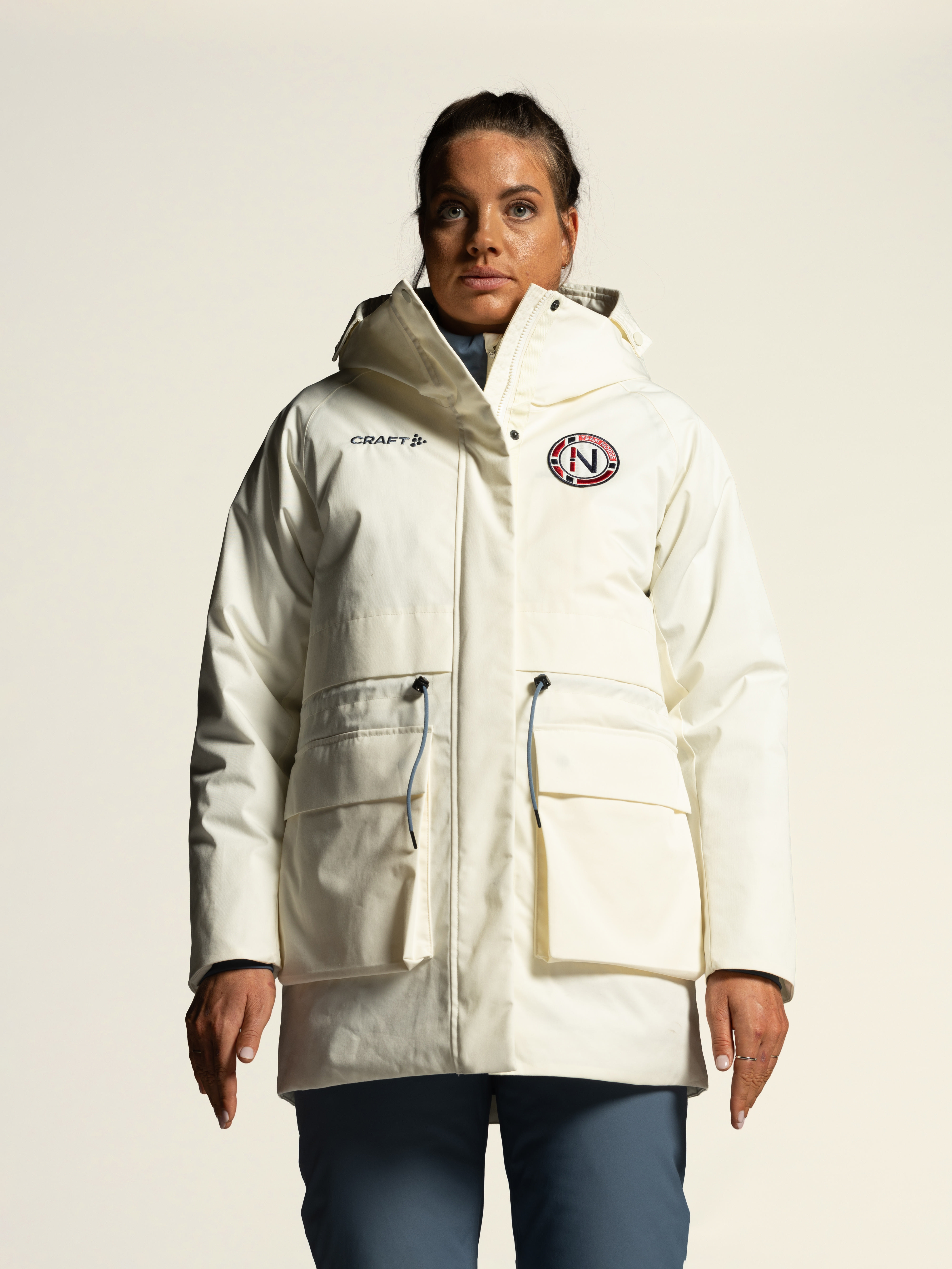 CRAFT OL Norway Padded Parka W Tofu/Team Dame | Sport1.no