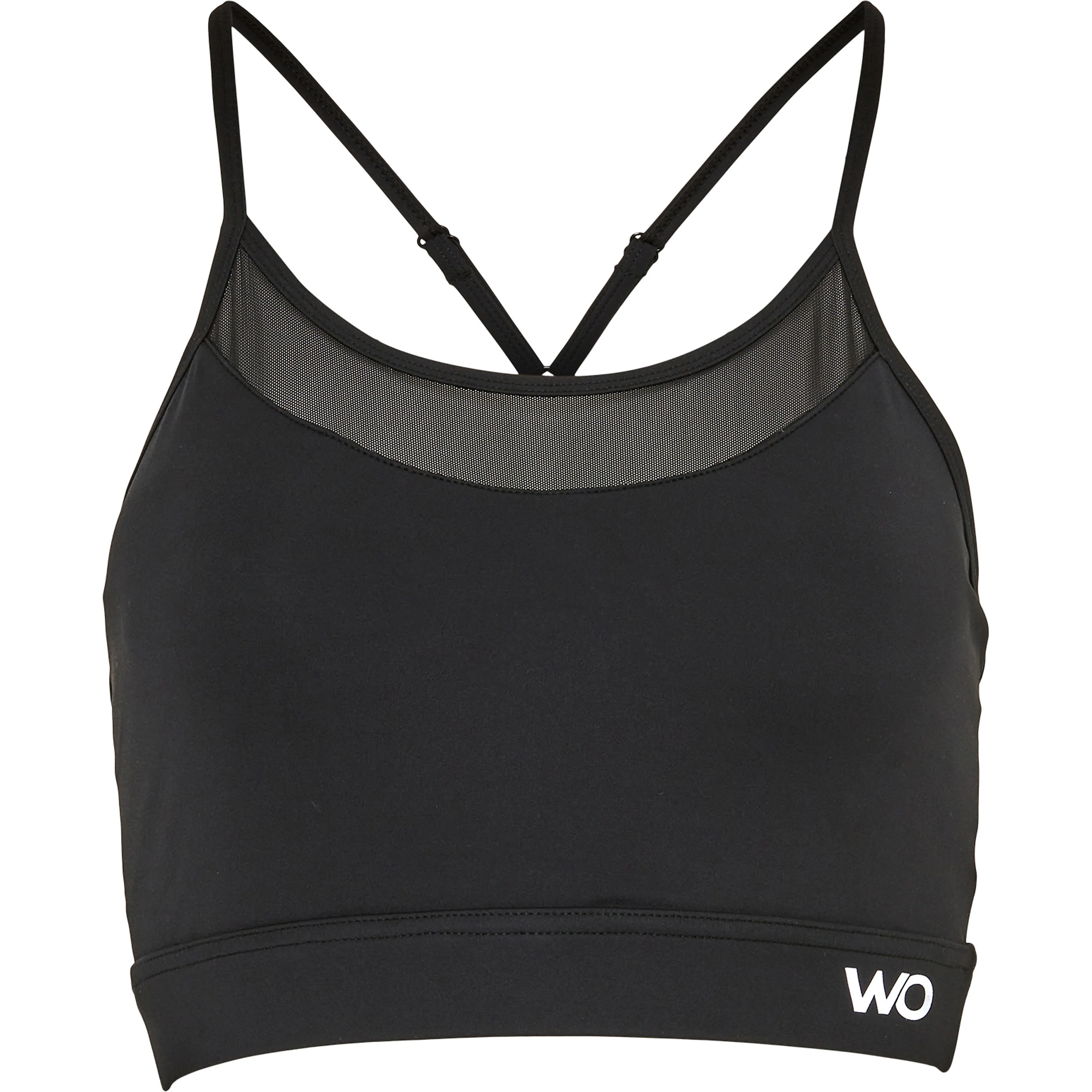 Salisbury W Sports Bra With Mesh Details Salisbury W Sports Bra With Mesh Details