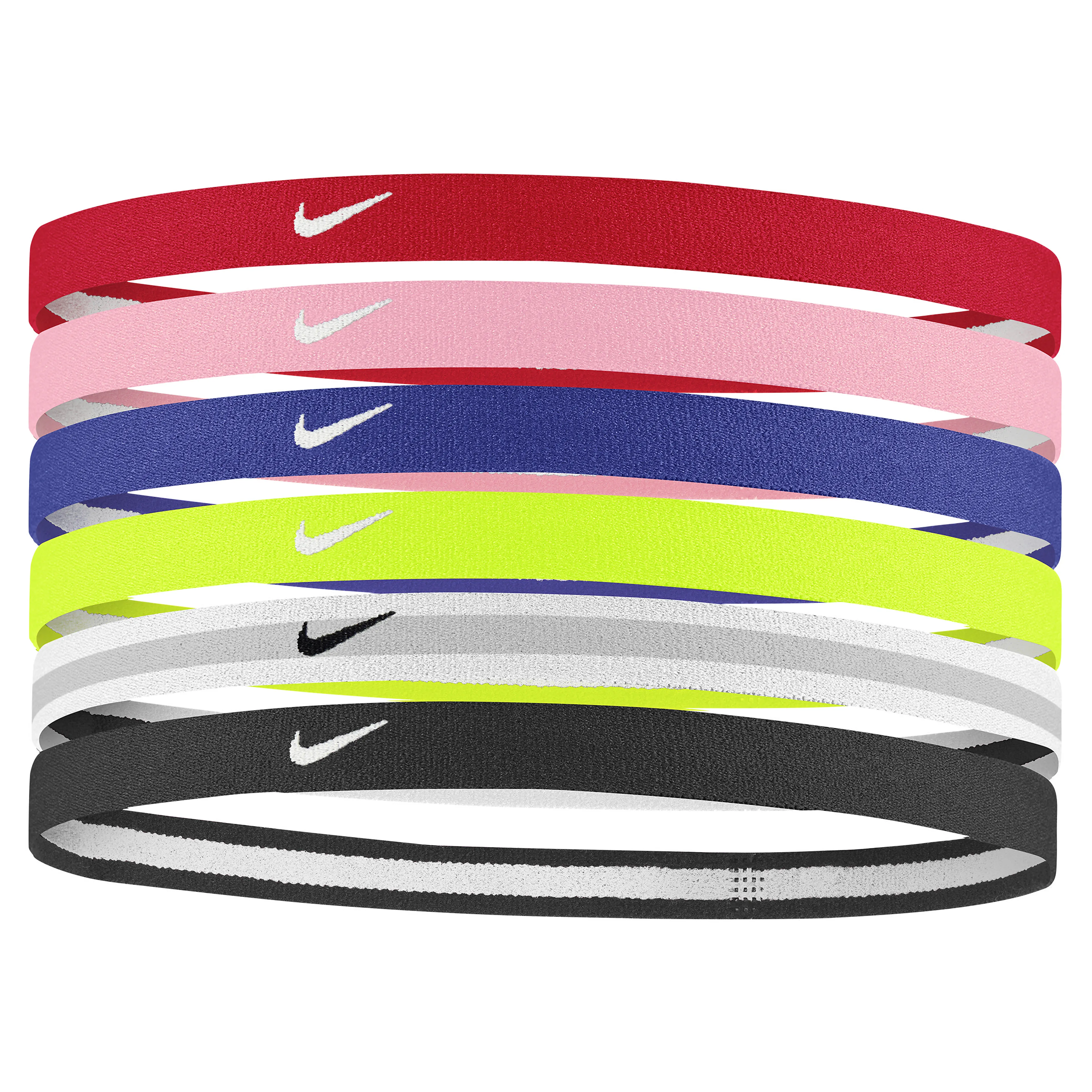 Y SWOOSH SPORT HEADBANDS 6 PK