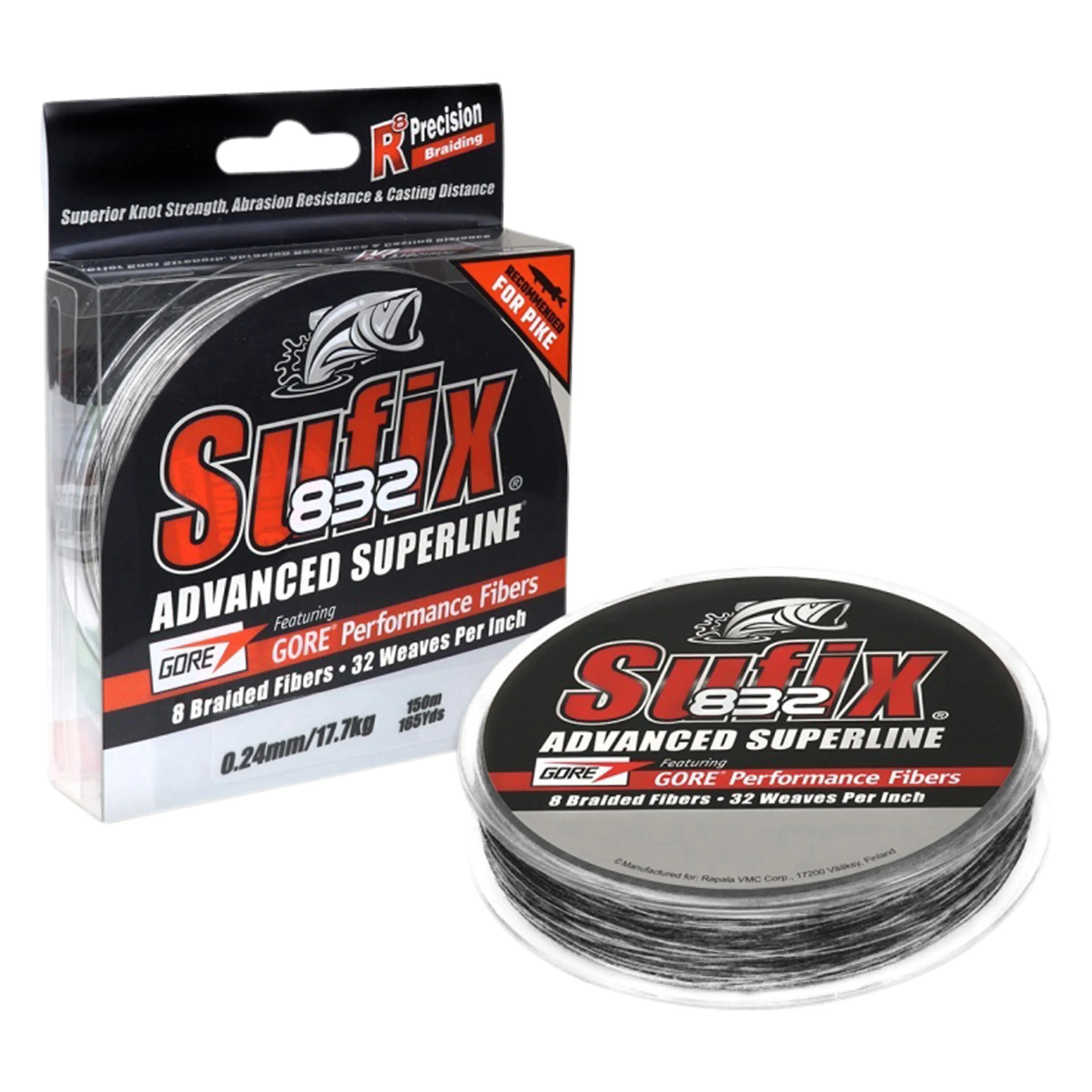 832 Braid Black Mamba 150m 0,24mm
