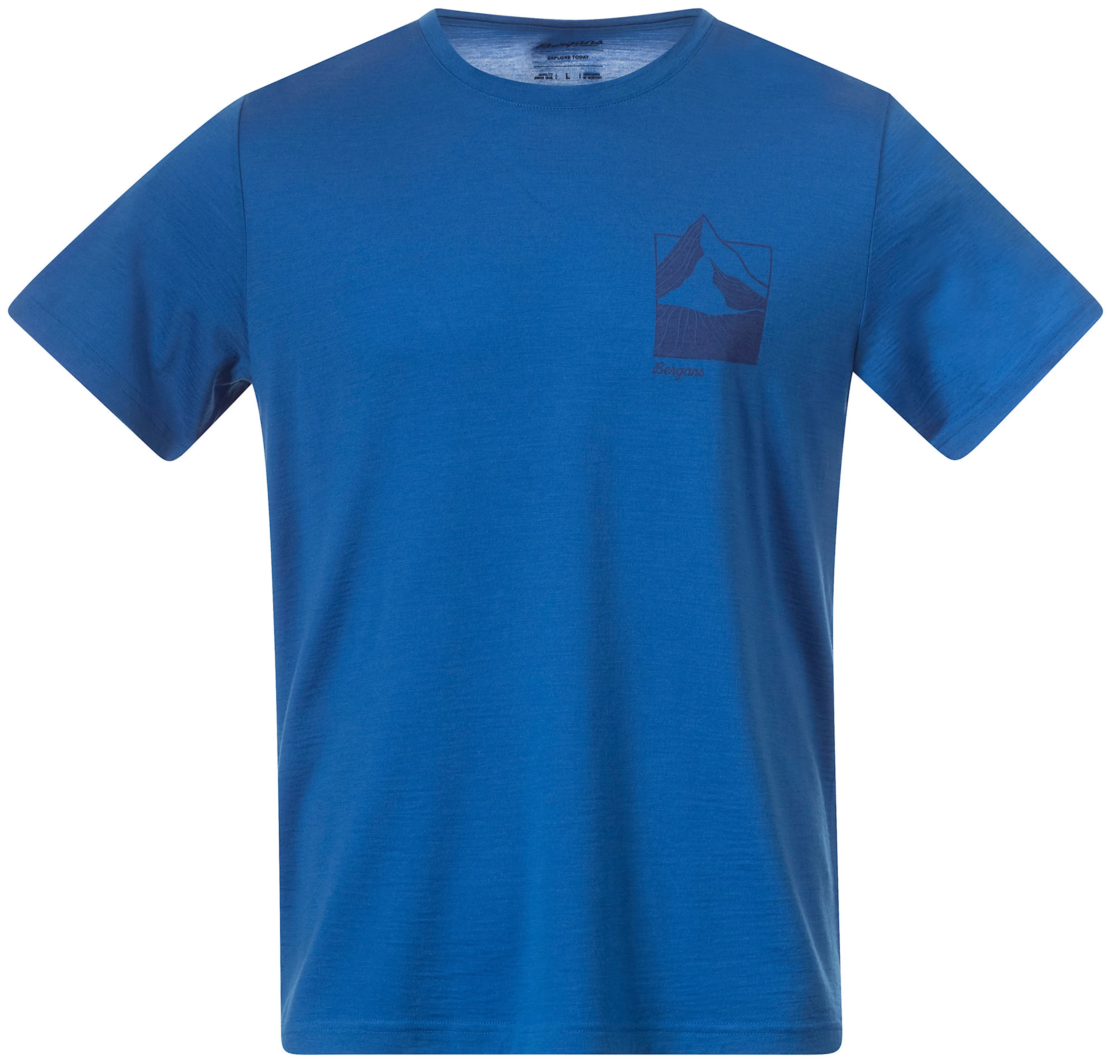 Rabot Mount Wool Tee Men Rabot Mount Wool Tee Men