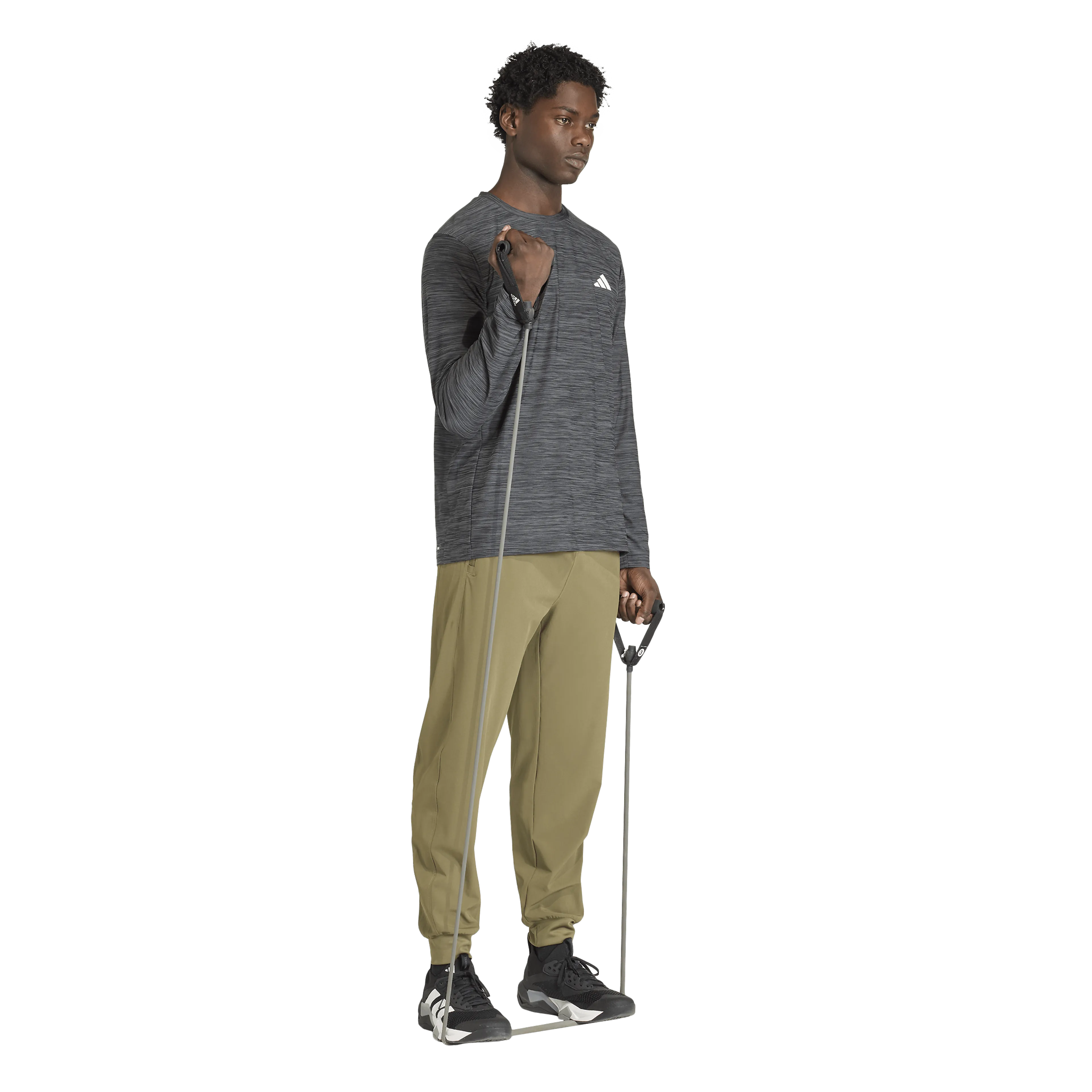 WORKOUT ESSENTIALS FLEX Long-Sleeve Top T-SHIRT  
