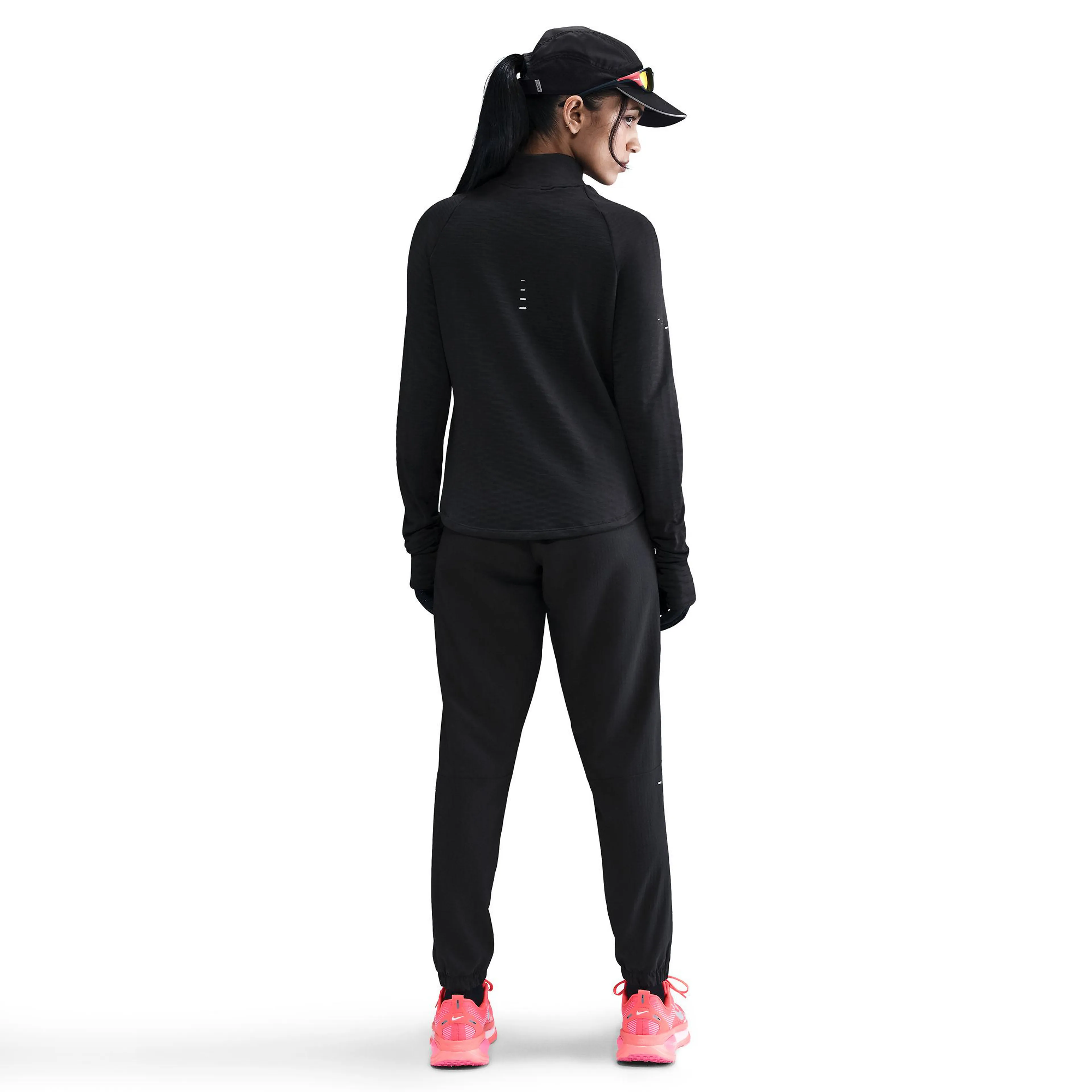 Tempo Warm Women's Dri-FIT Mid-Rise Full-Length Running Pants