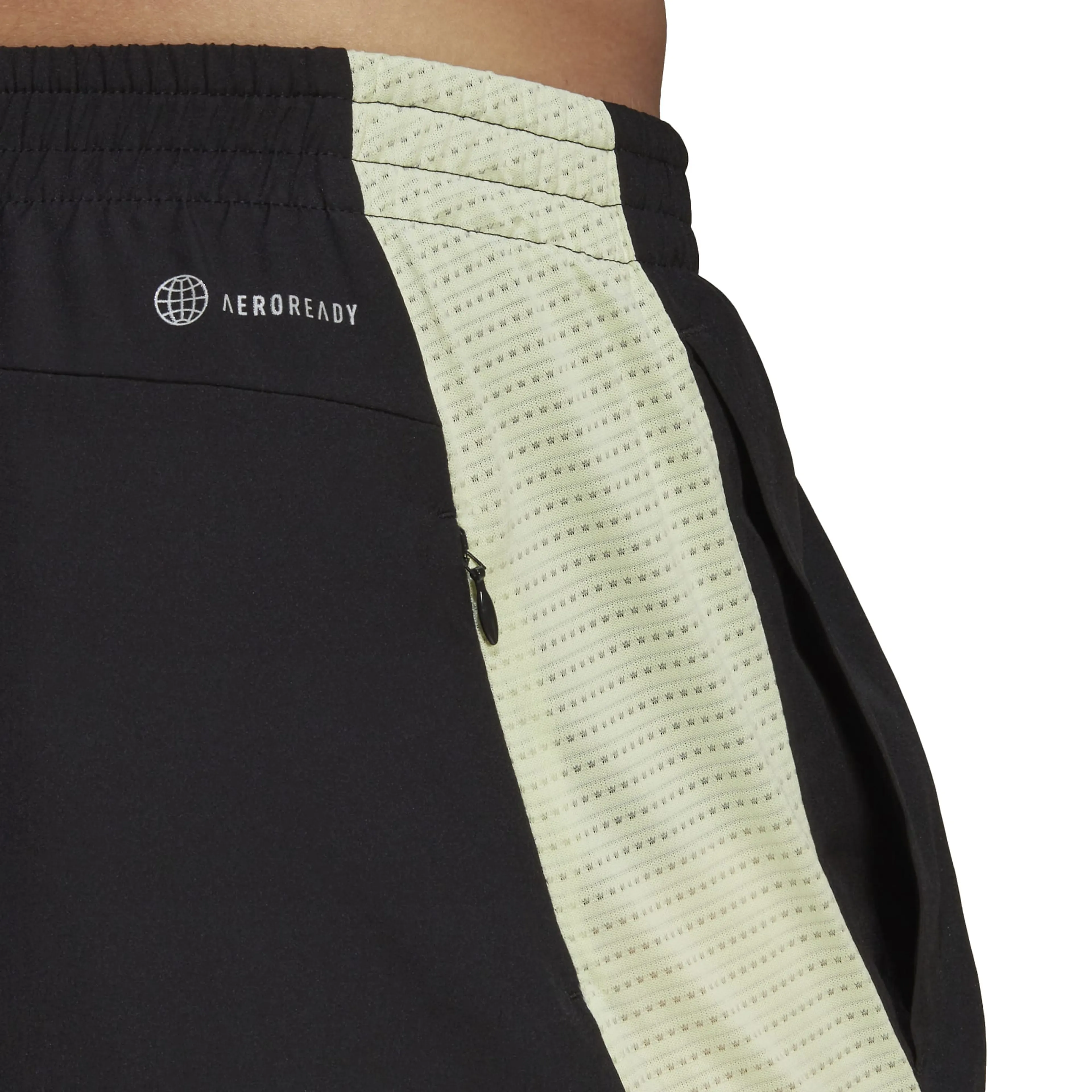 Own the Run shorts herre
