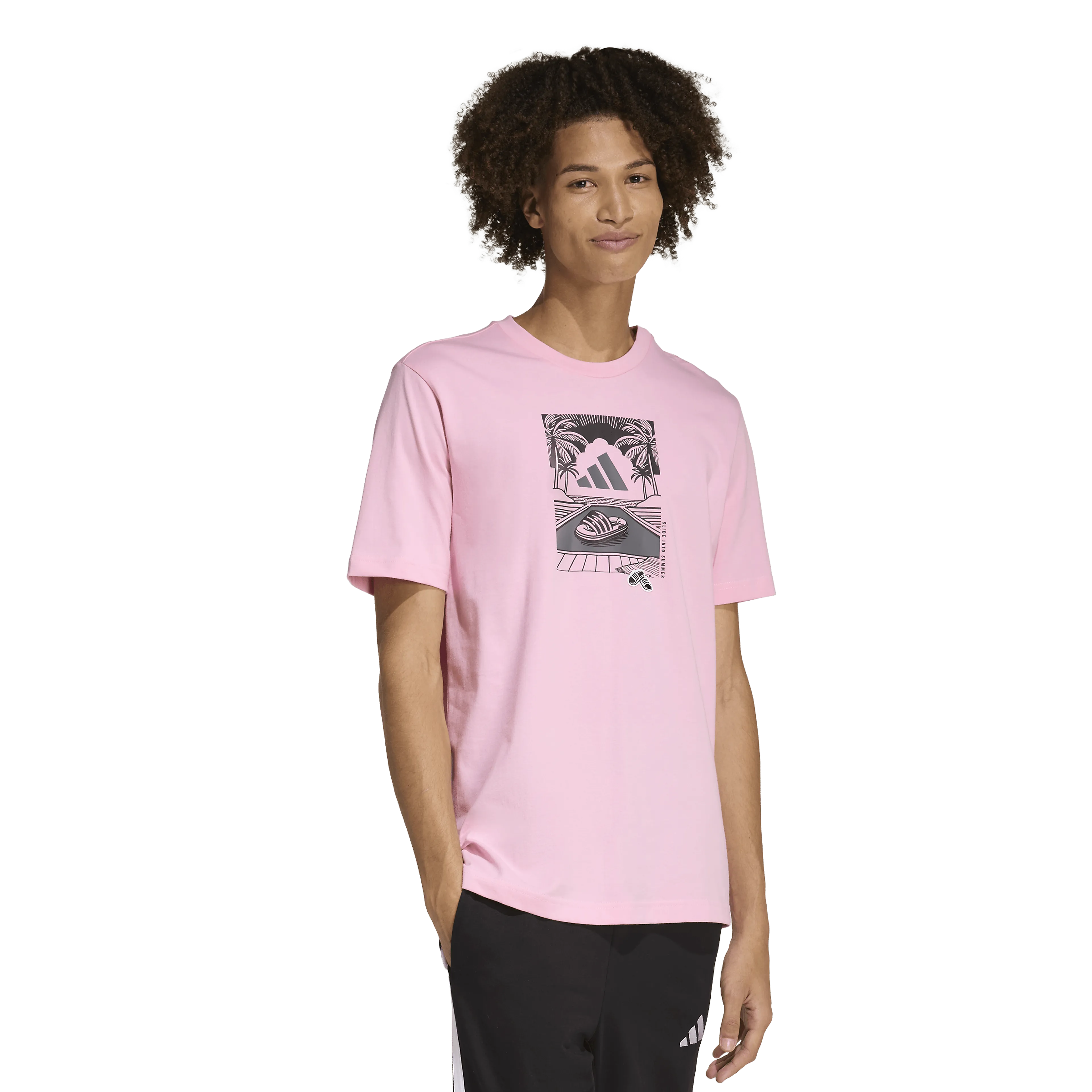 SUMMER SLIDES RELAX GRAPHIC T-SHIRT