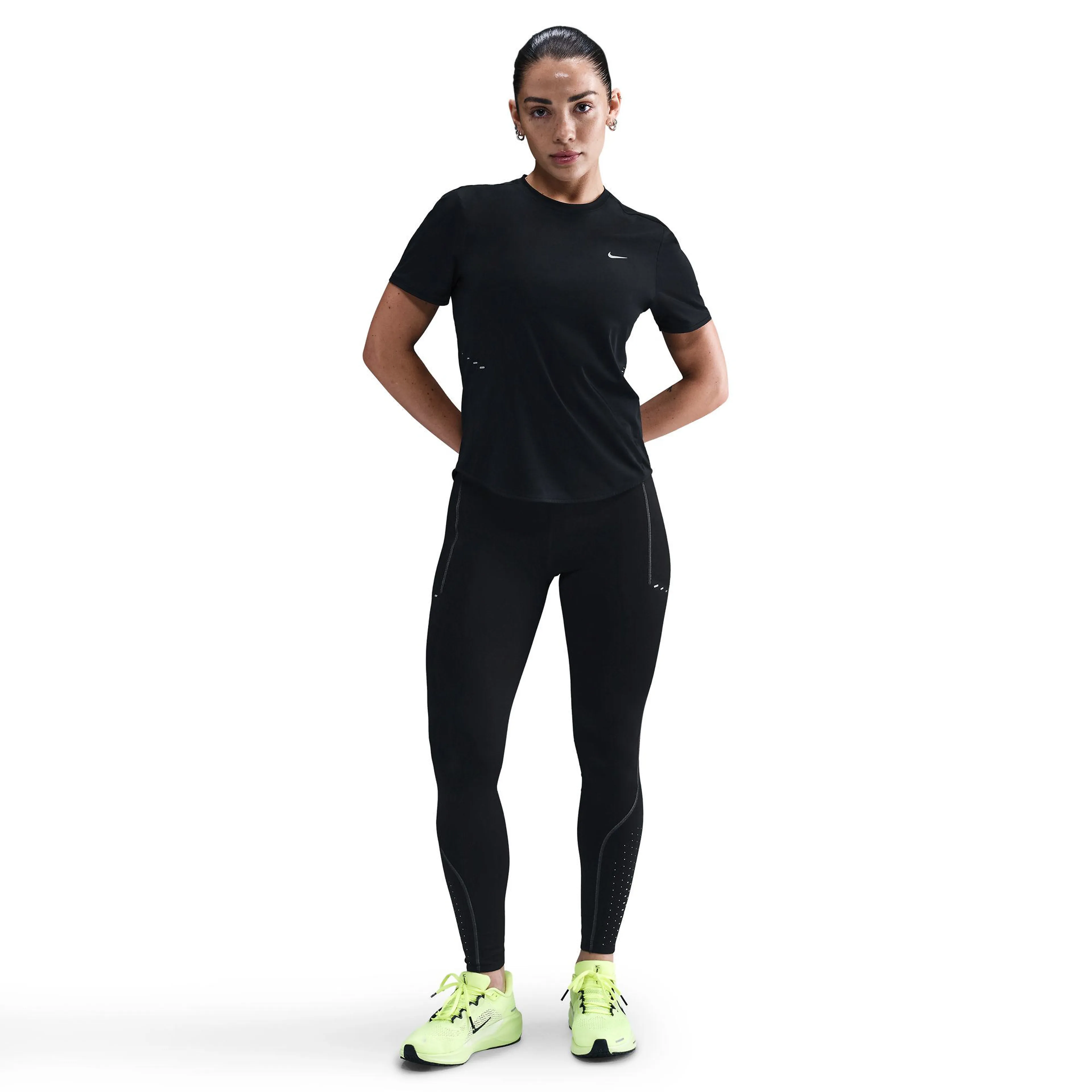 Swift Women's High-Waisted 7/8 Running Leggings