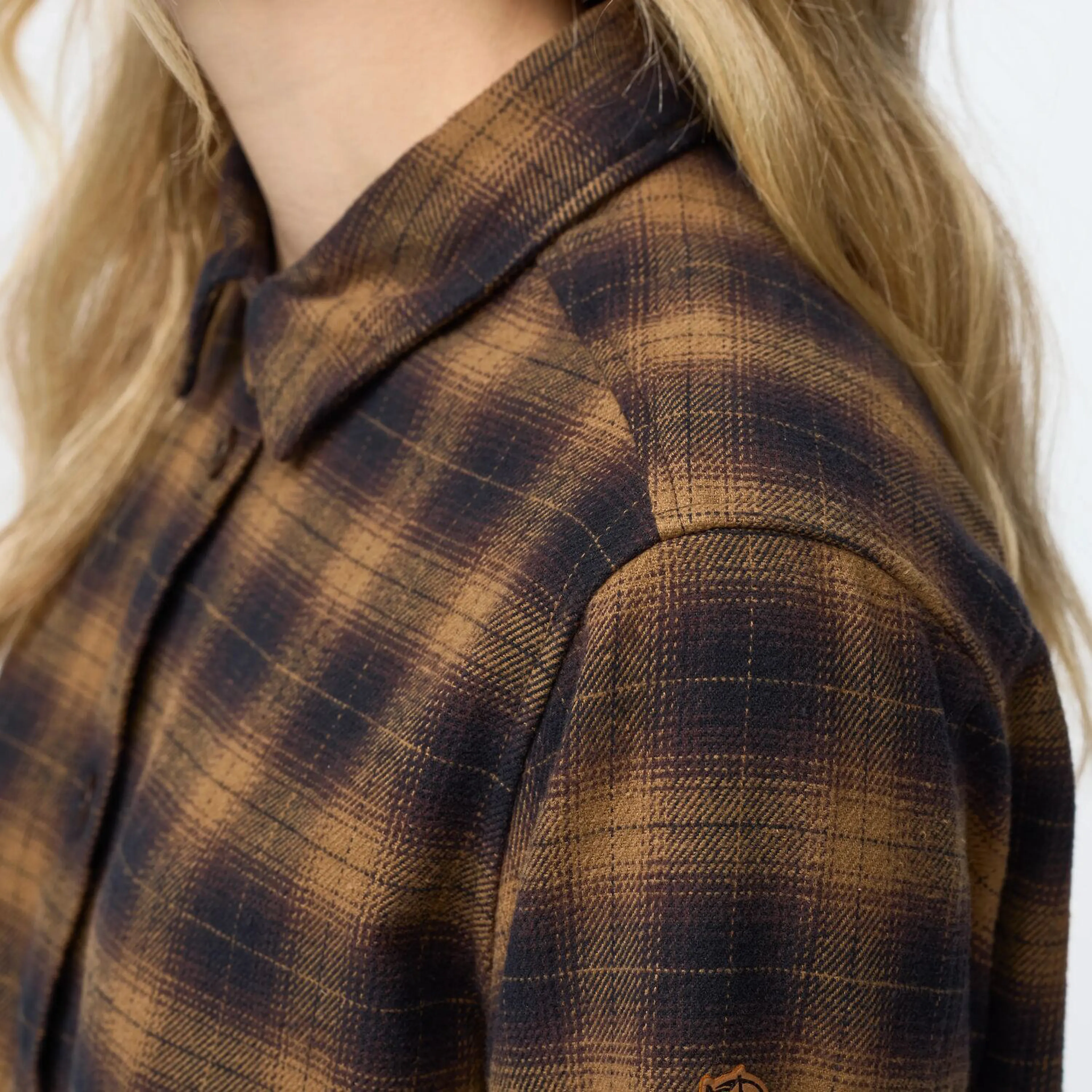 Övik Boxy Flannel Shirt W