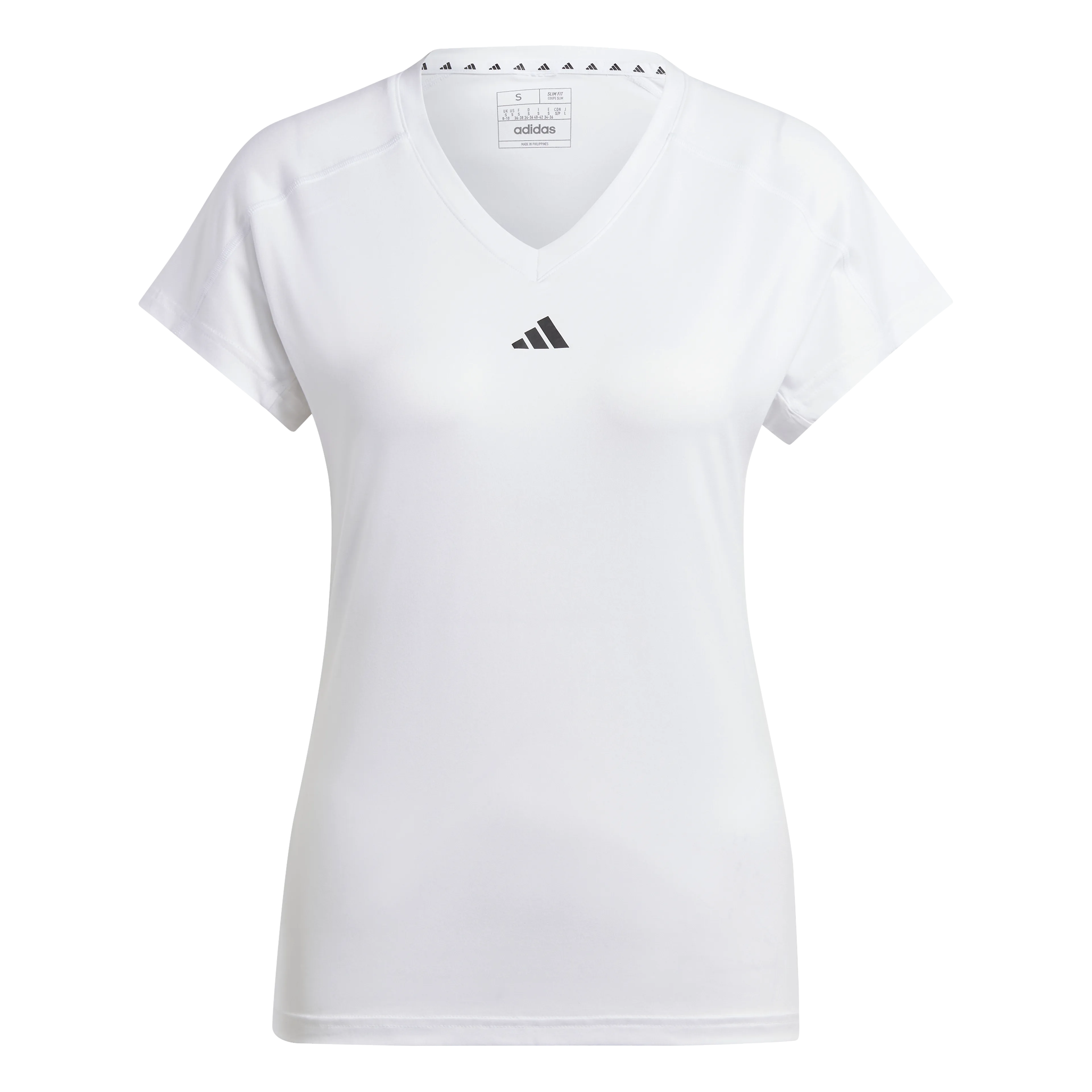 AEROREADY Train Essentials Minimal Branding V-Neck T-skjorte