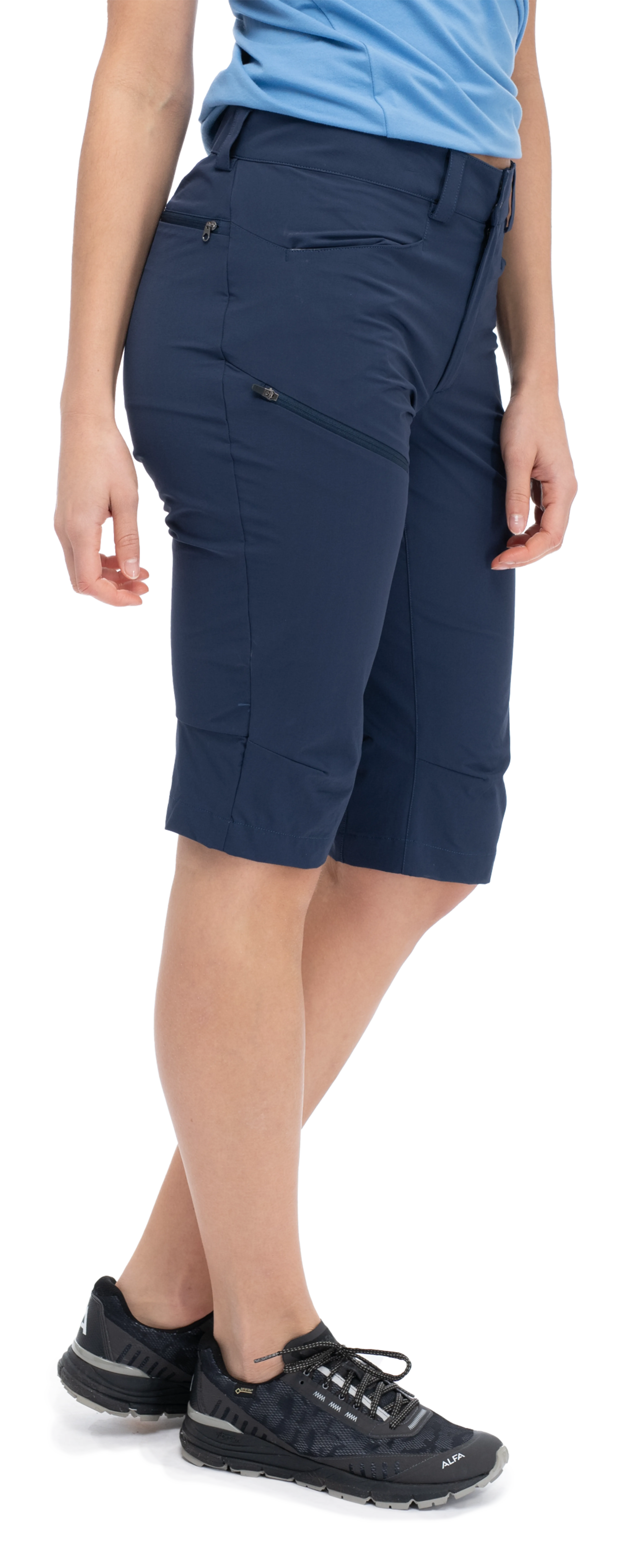 Vandre Light Softshell Long Shorts Women Vandre Light Softshell Long Shorts Women