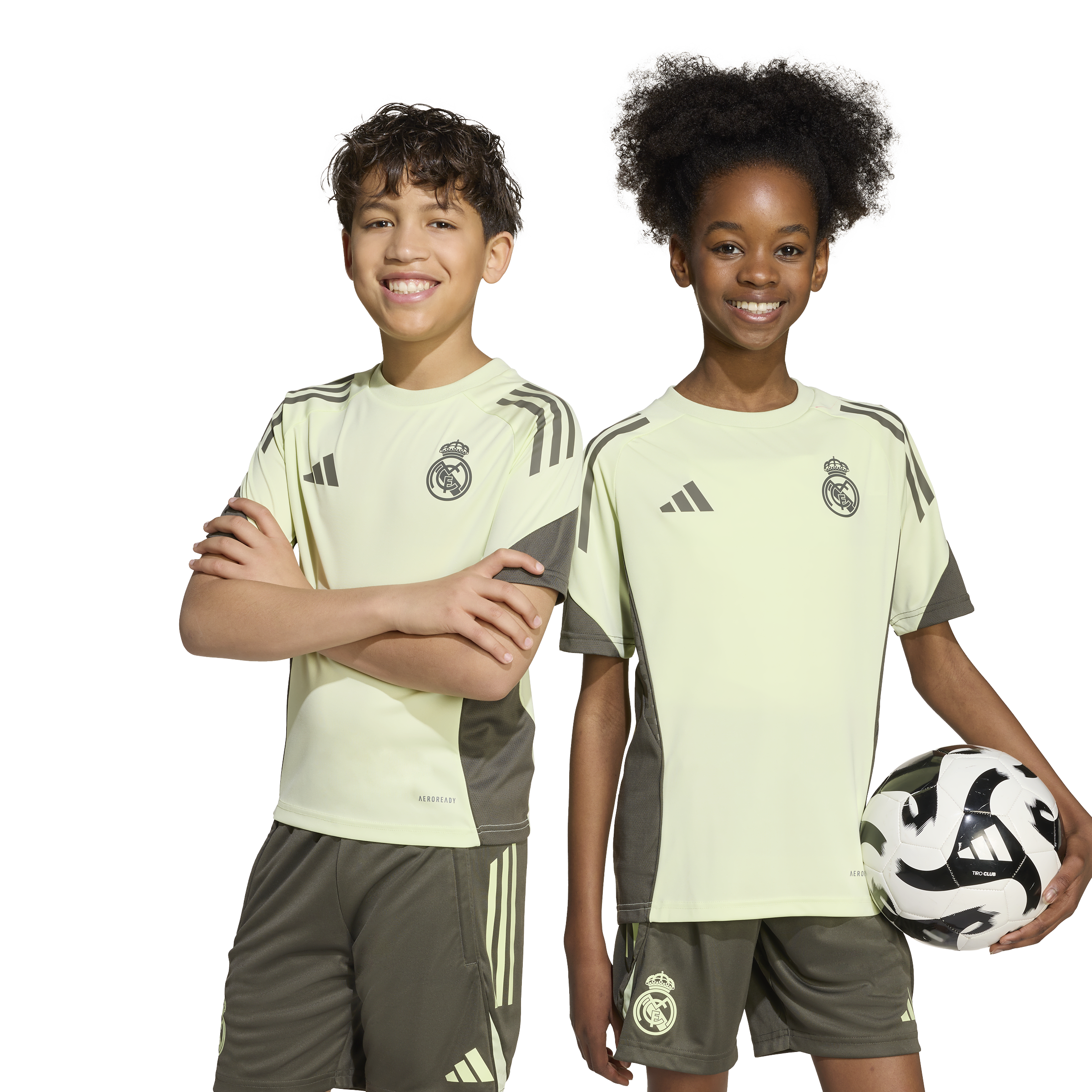 Real Madrid Tiro 25 Competition Training Jersey Junior
