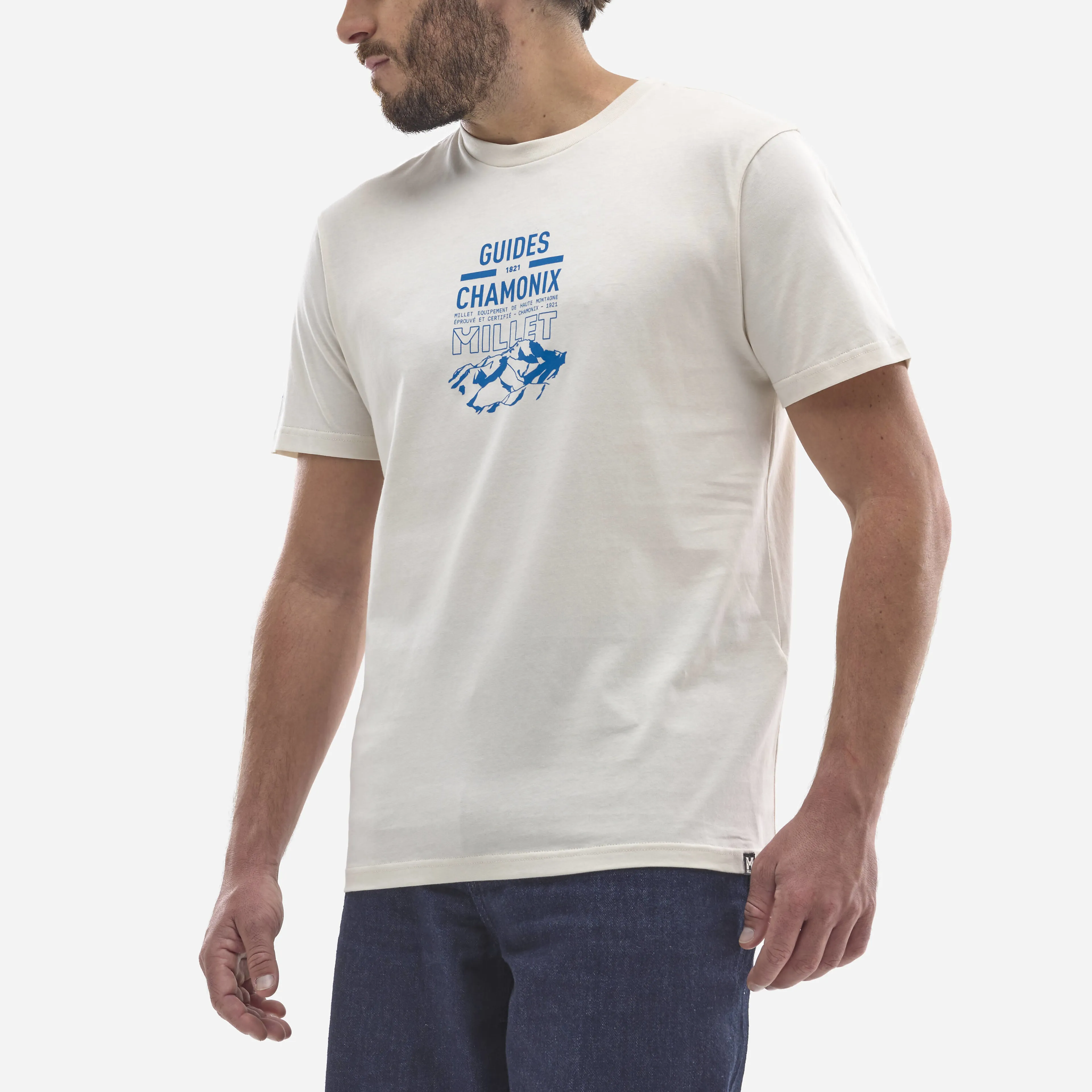CDG CHAMONIX LOGO TS SS M