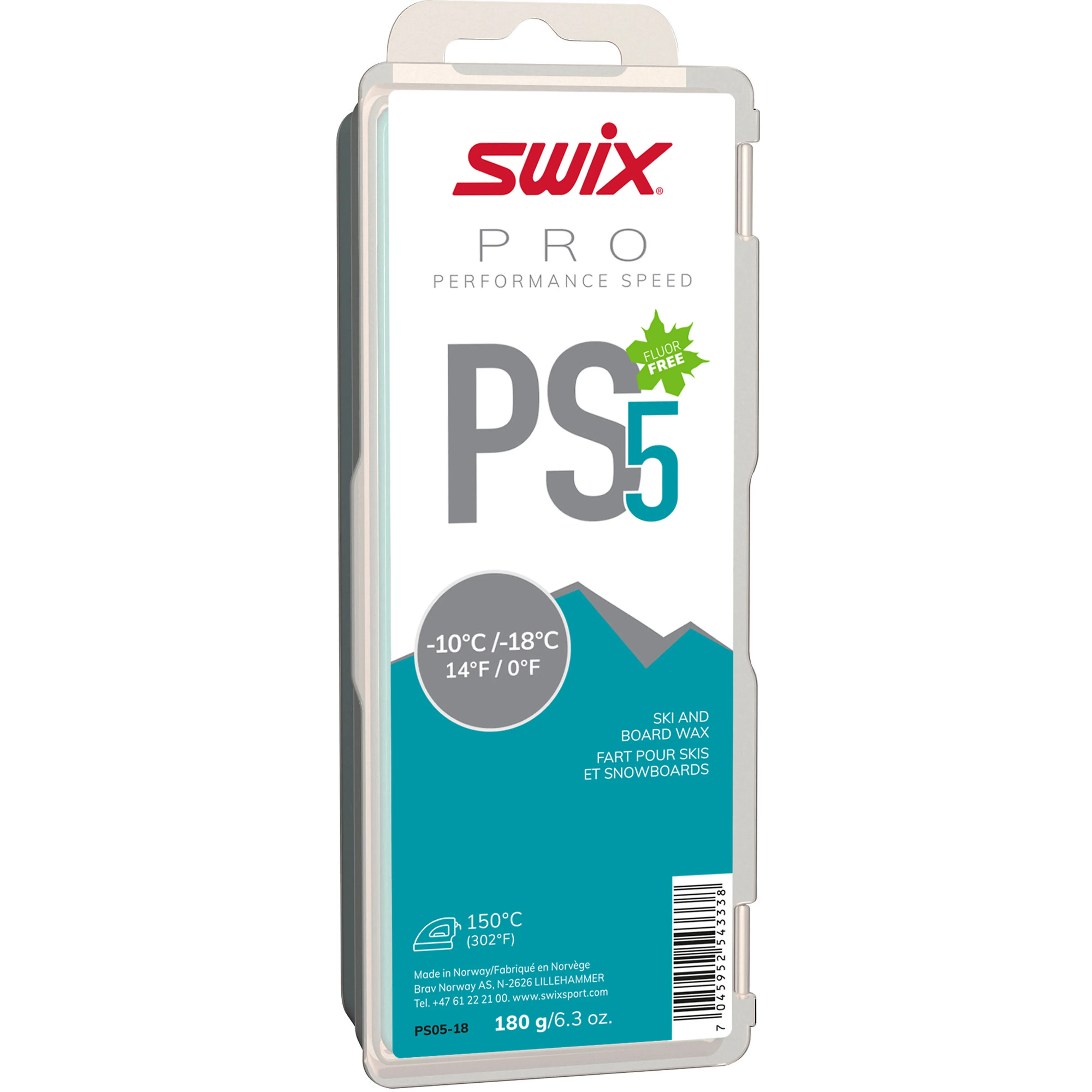 PS5 Turquoise, -10°C/-18°C, 180g