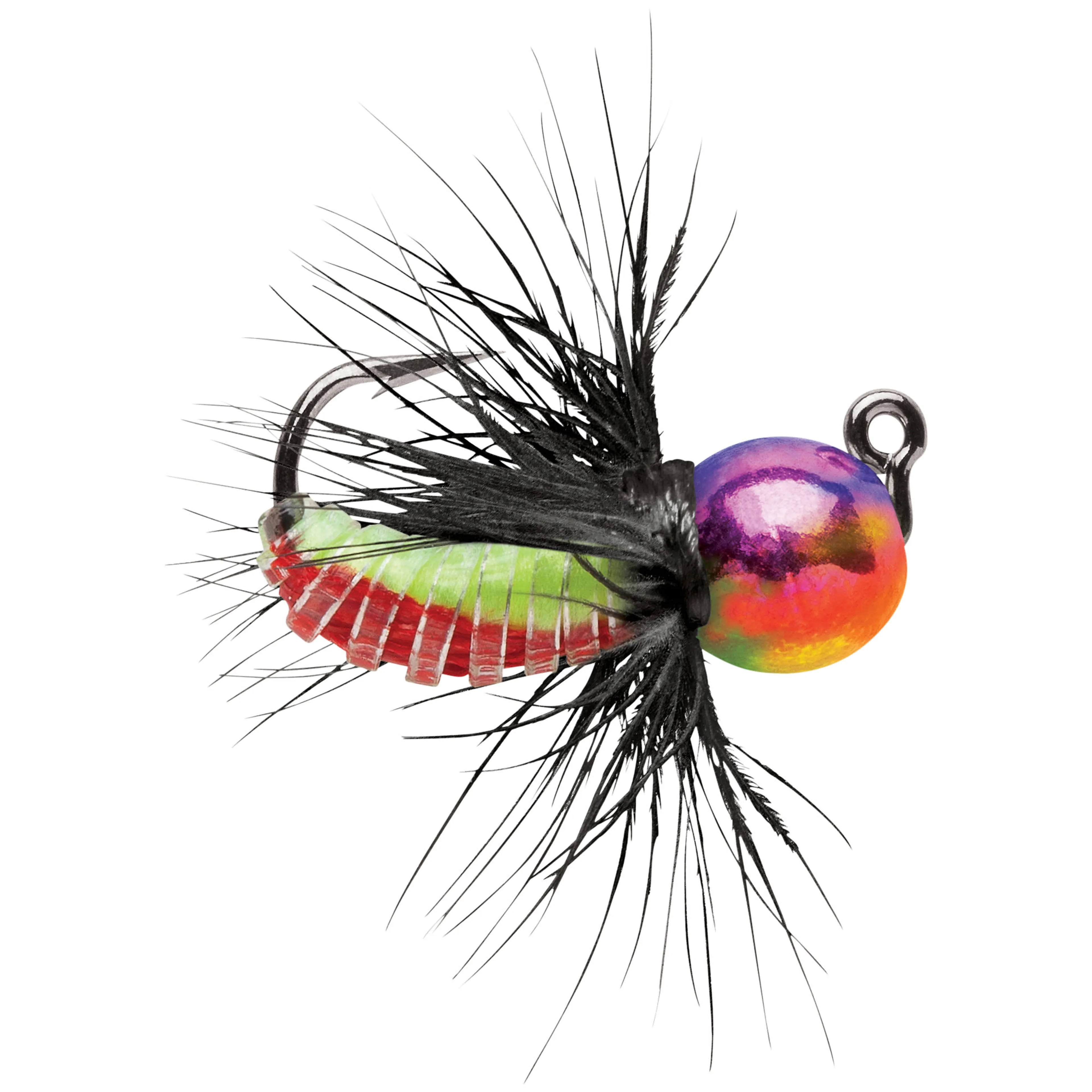 Tungsten Fly Jig 1,8g Metallic Rainbow 2pk Tungsten Fly Jig 1,8g Metallic Rainbow 2pk