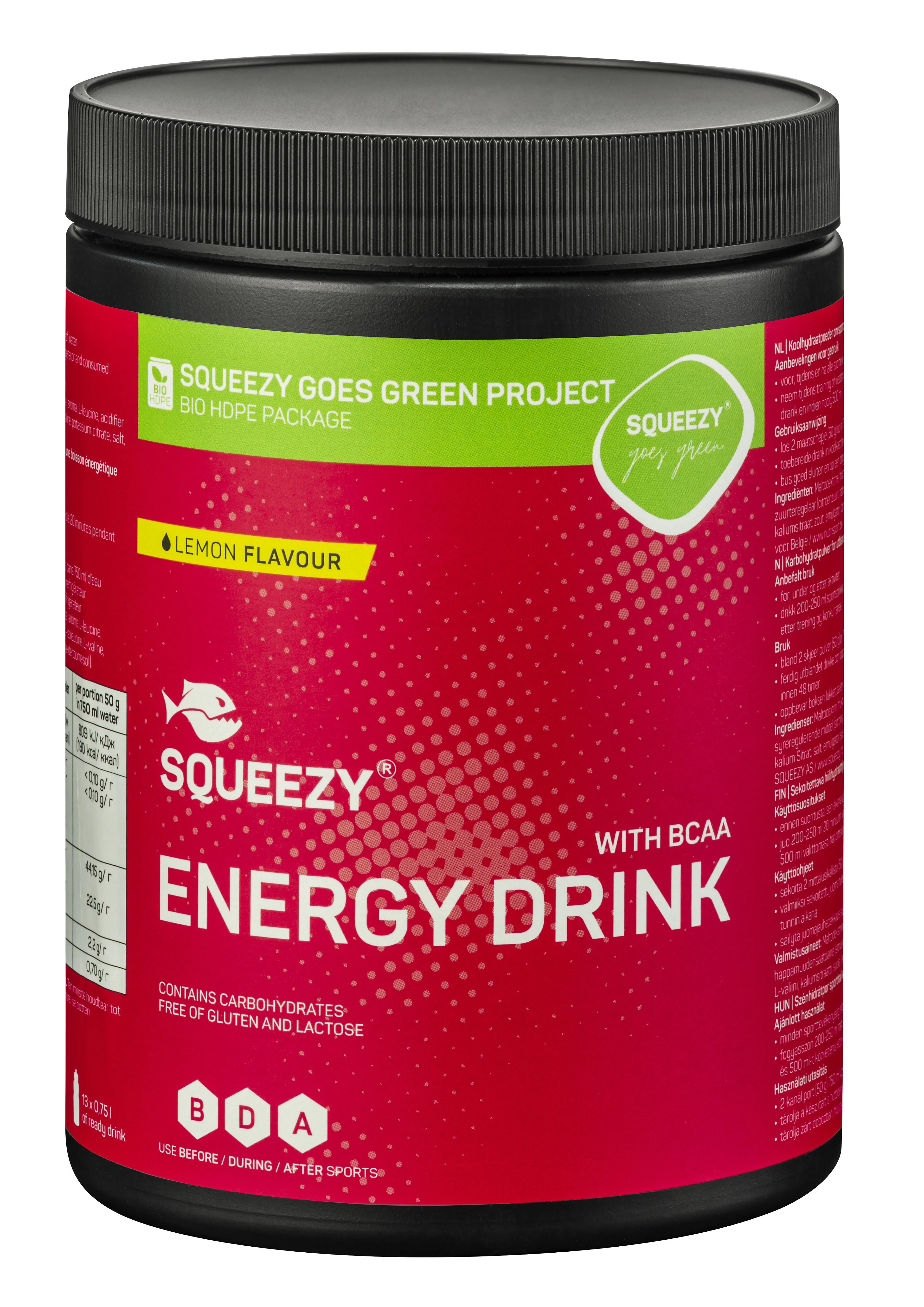 Energy Drink Sitron m. BCAA 650 g