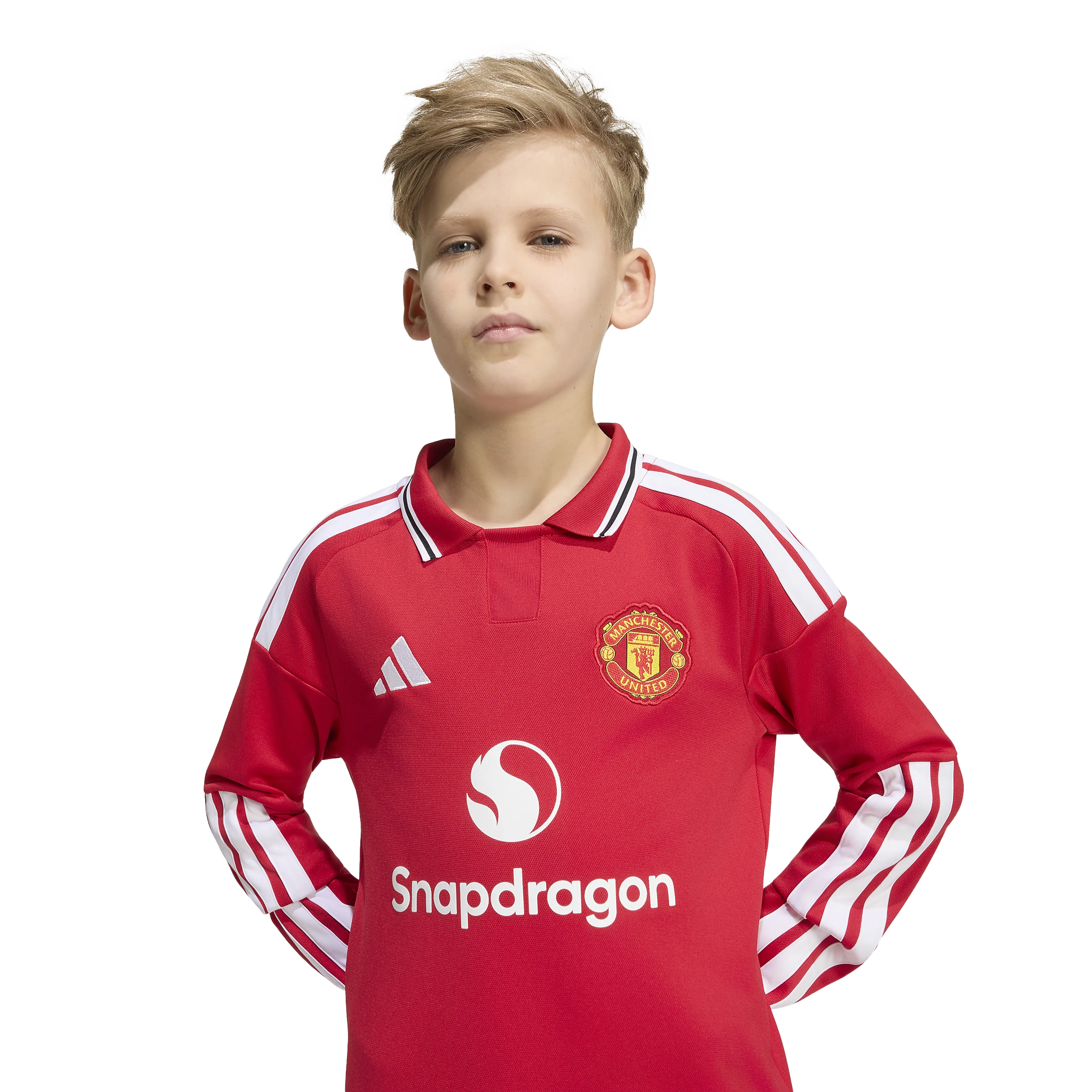 Manchester United 26/27 Hjemmedrakt langermet Barn
