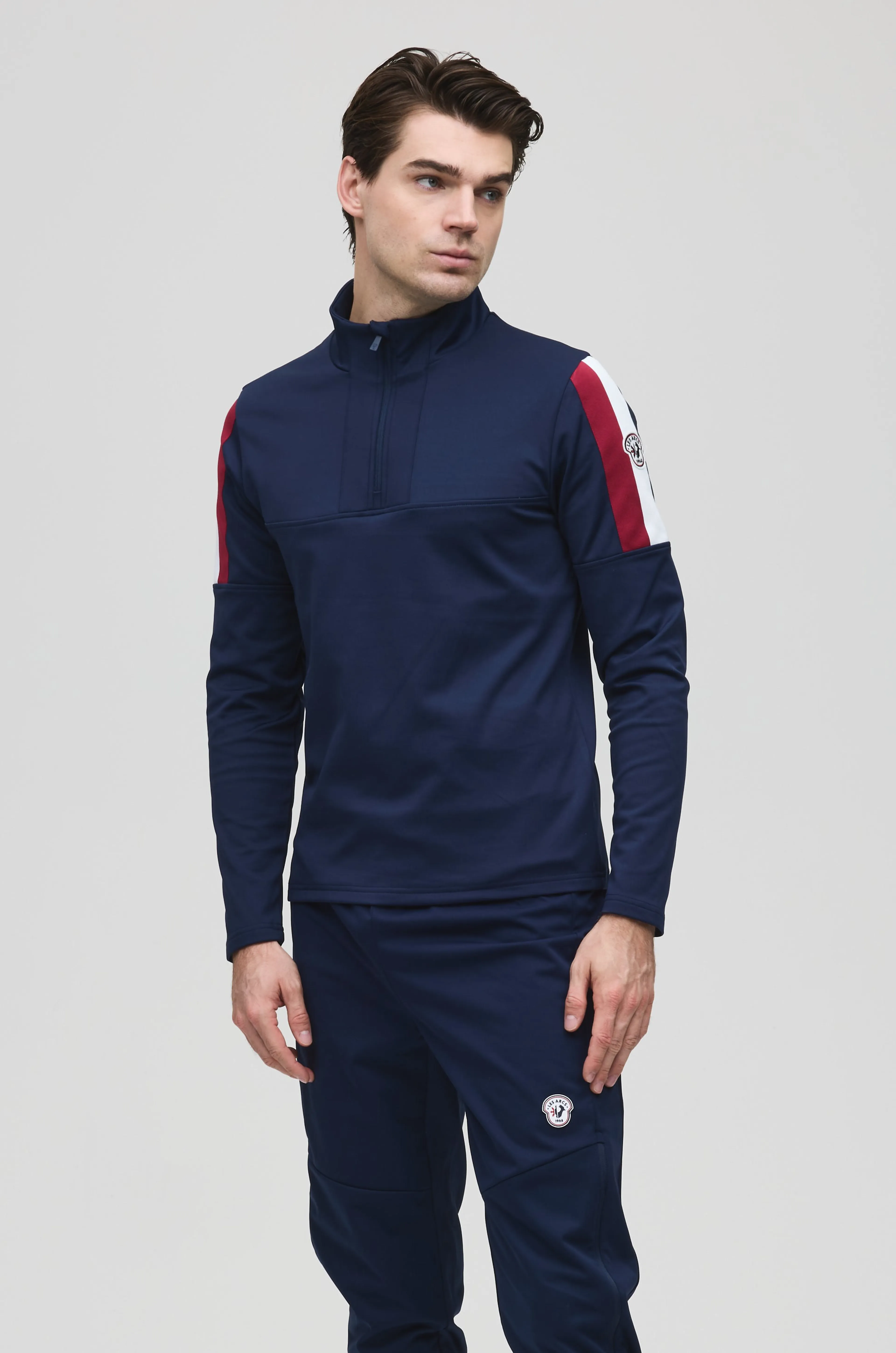 Robin zip neck
