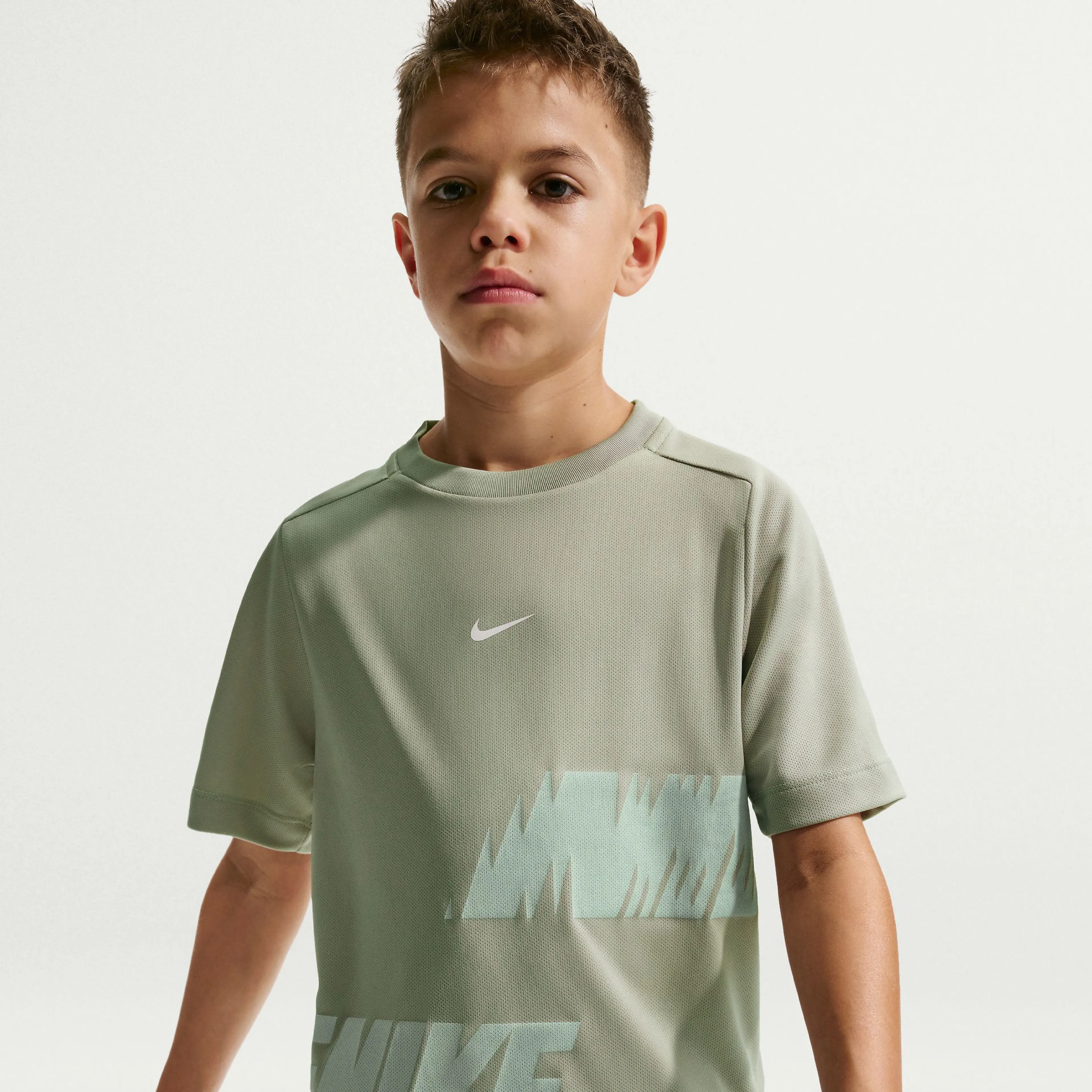 Multi Big Kids' (Boys') Dri-FIT Short-Sleeve Top