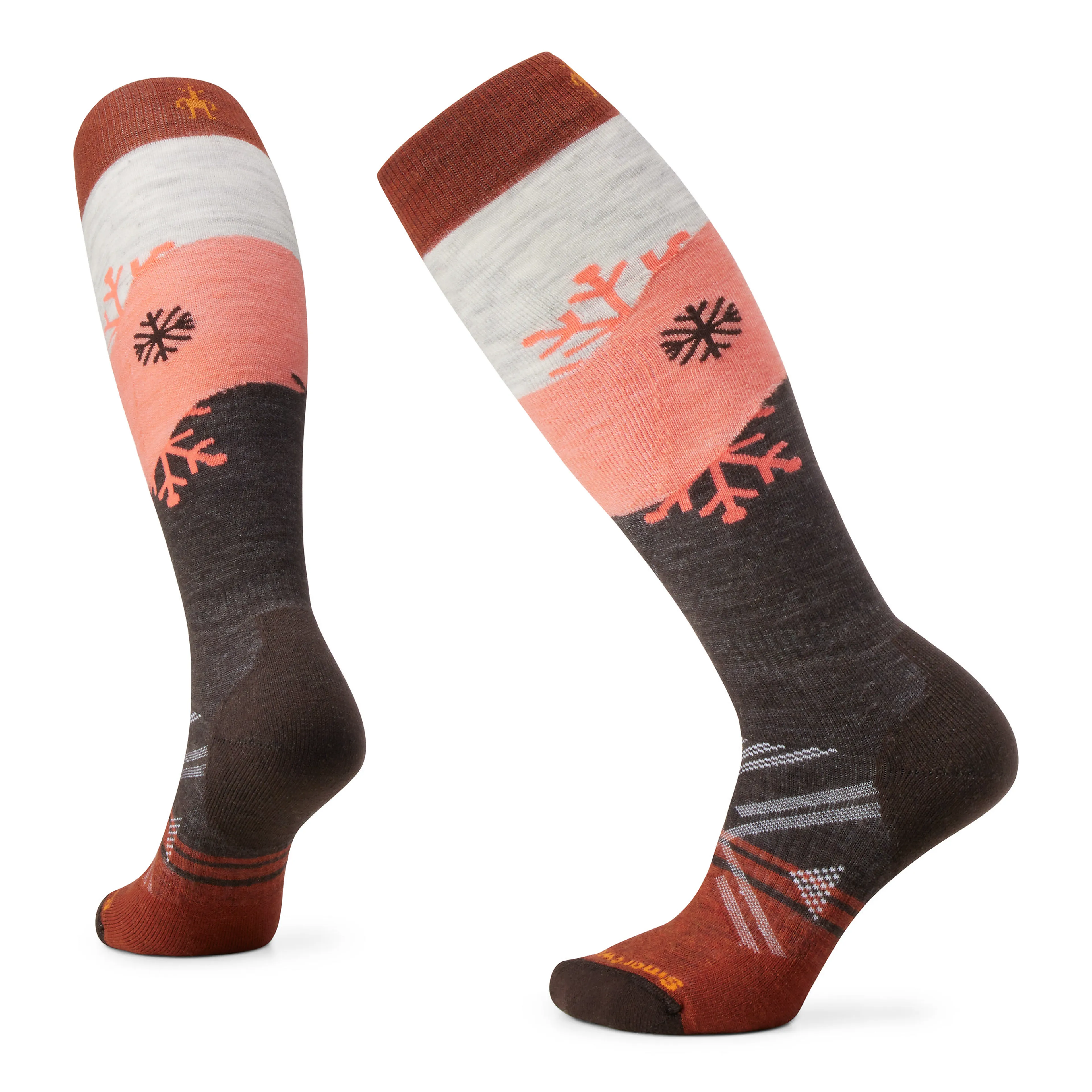 Women's Ski Full Cushion Snowpocalypse Pattern OTC Socks Women's Ski Full Cushion Snowpocalypse Pattern OTC Socks